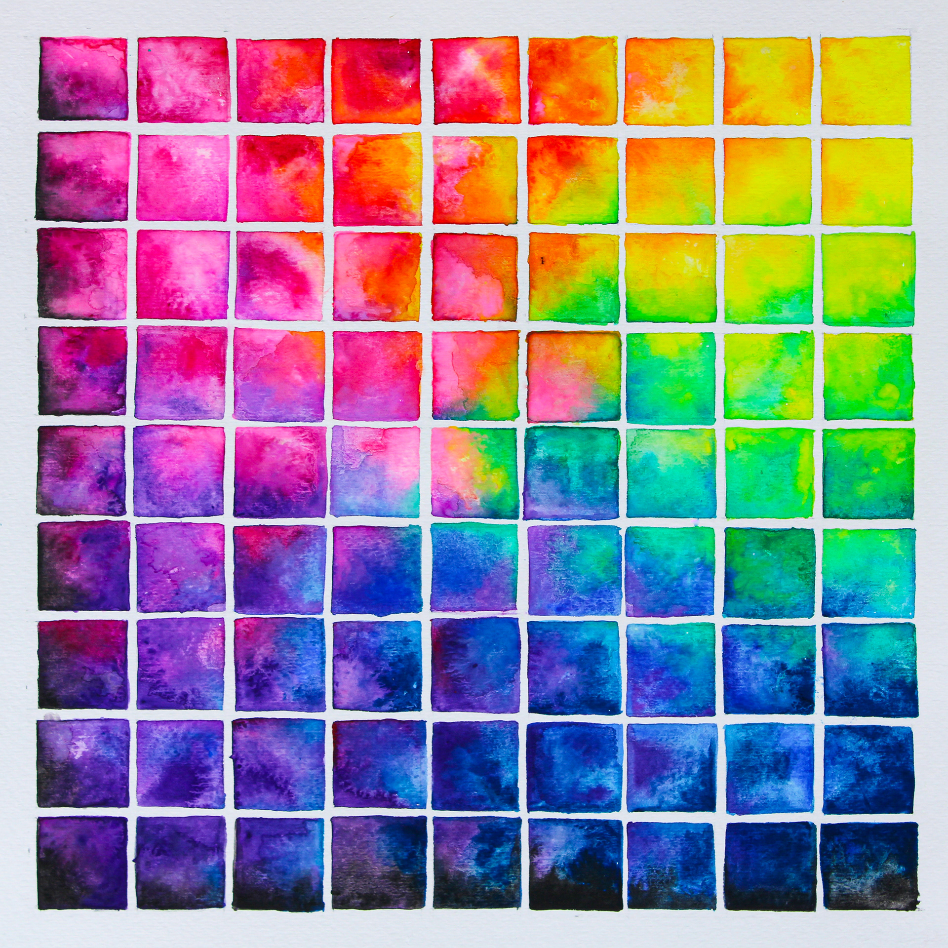 Watercolor Series 10 x 10 in