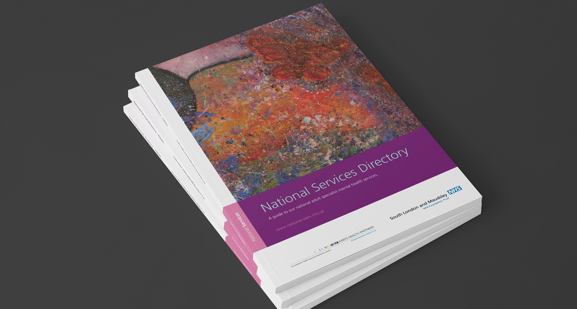 South London & Maudsley NHS Foundation Trust National Services Directory covers
