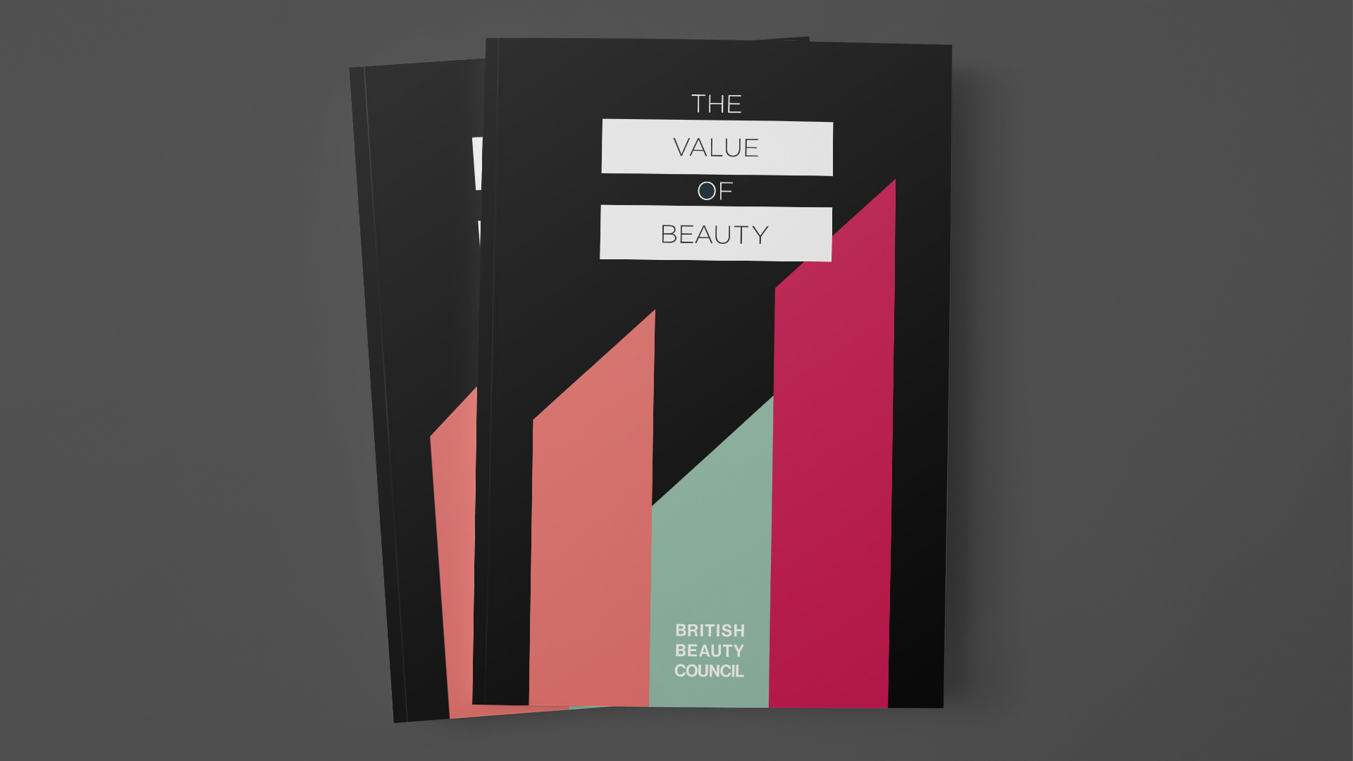 Front cover of the British Beauty Council's 'The Value of Beauty' benchmark report
