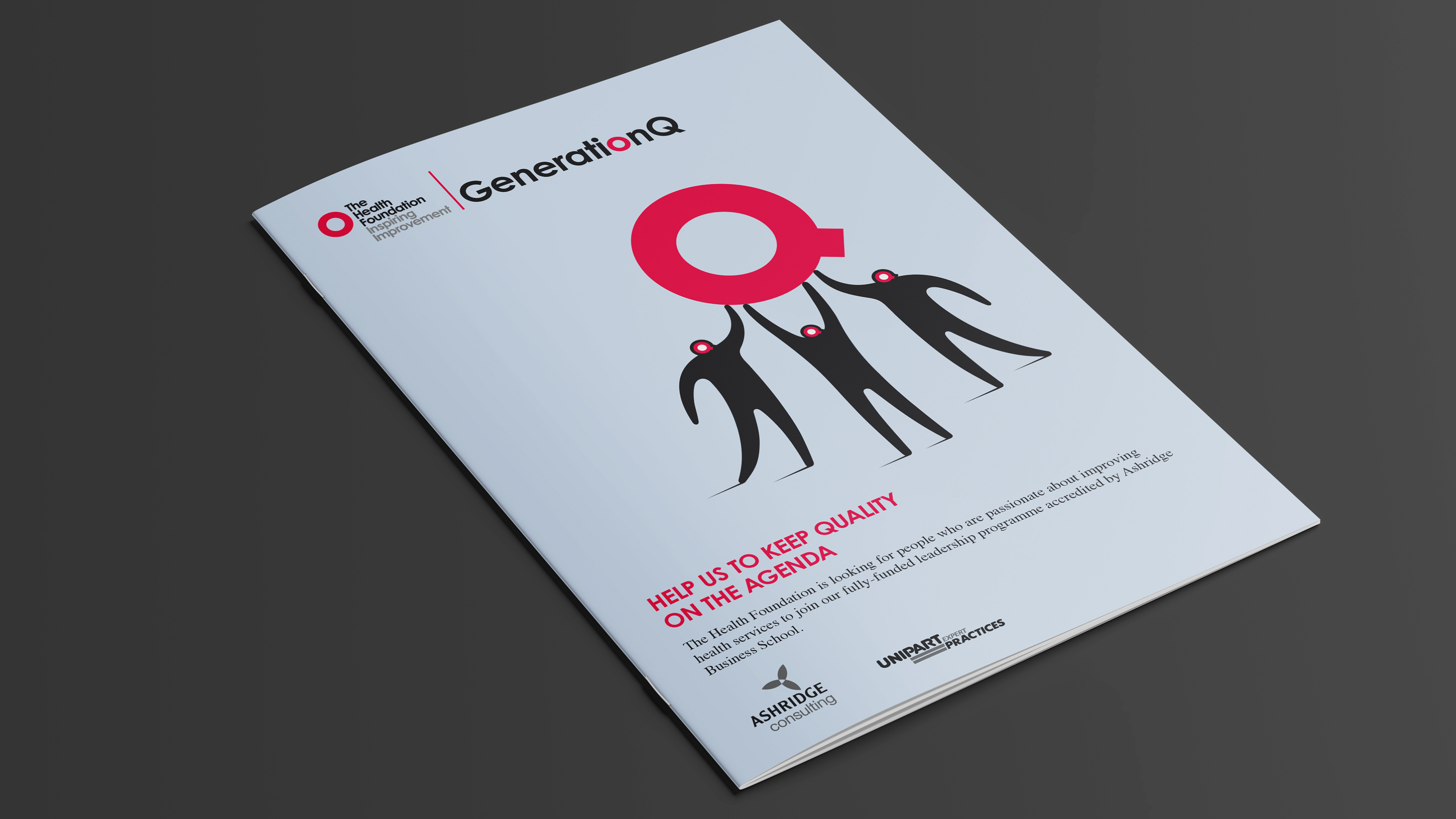 Front cover of The Health Foundation's Generation Q booklet