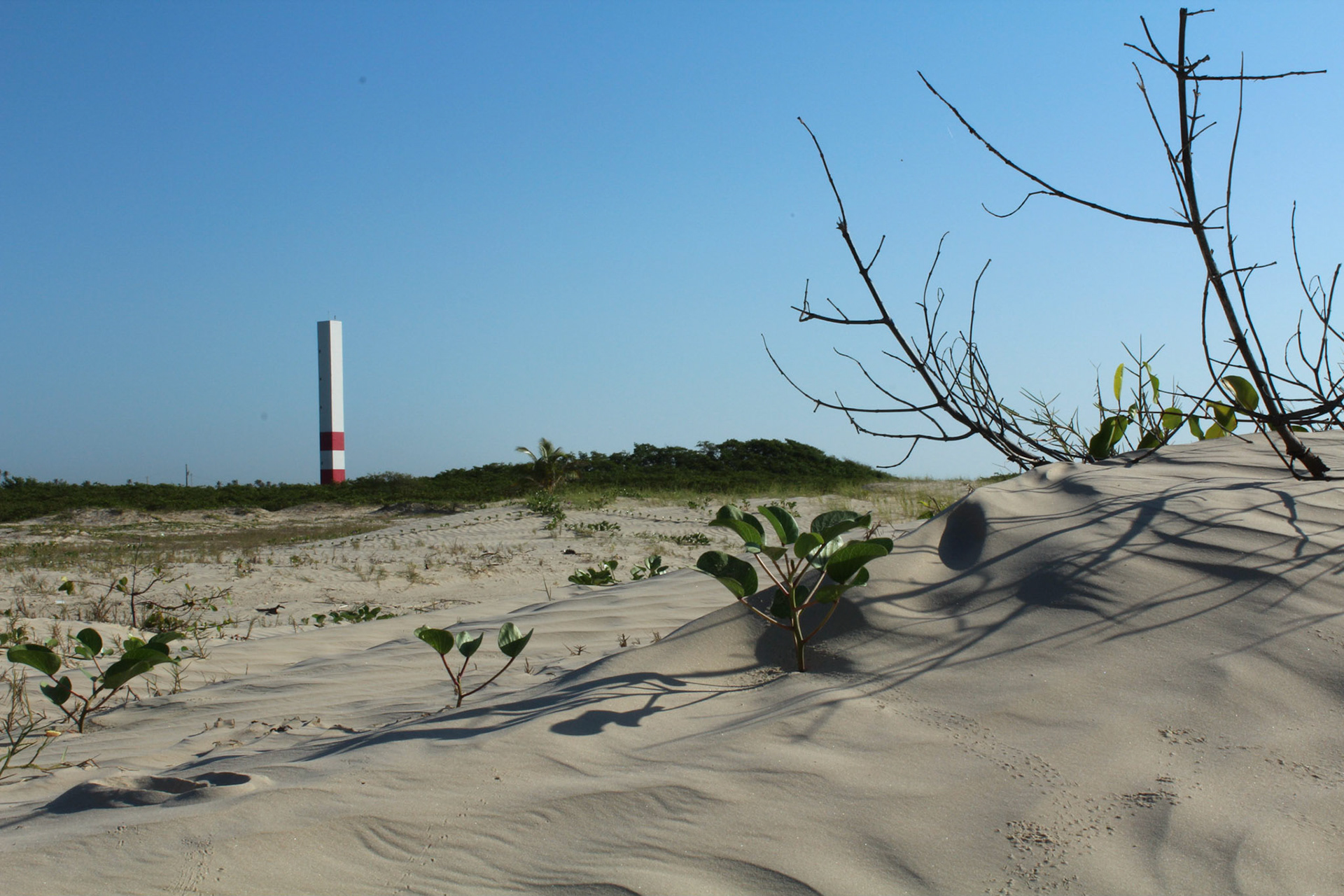 Farol de São Cristovão ao amanhecer