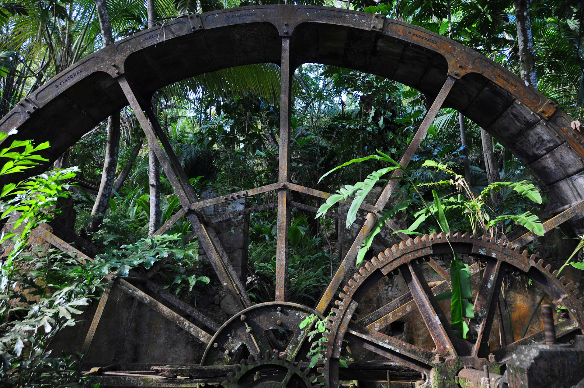 Waterwheel, St Lucia