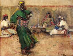 John Lavery - 'A Street in Tangier'