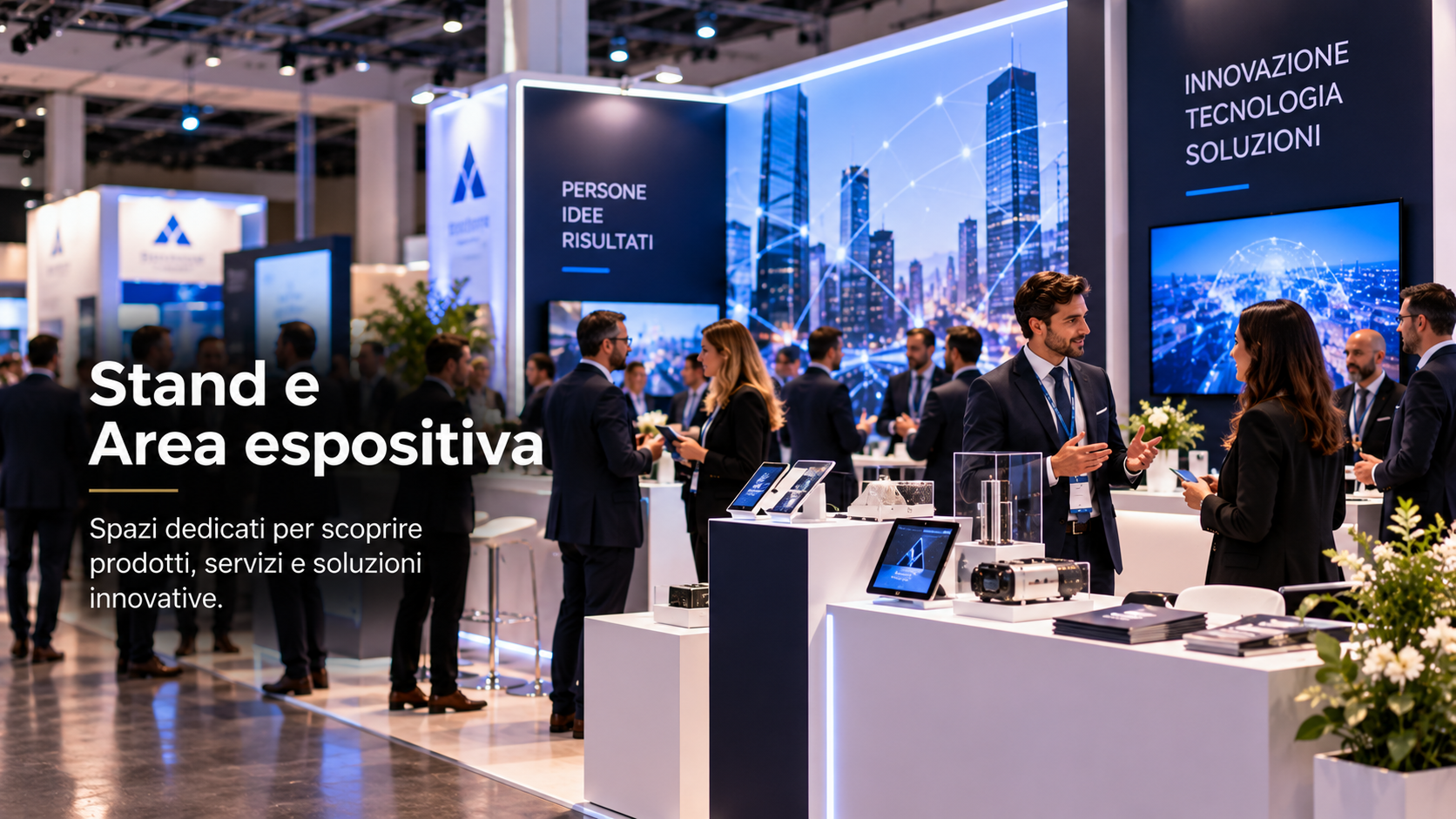 STAND E AREA ESPOSITIVA