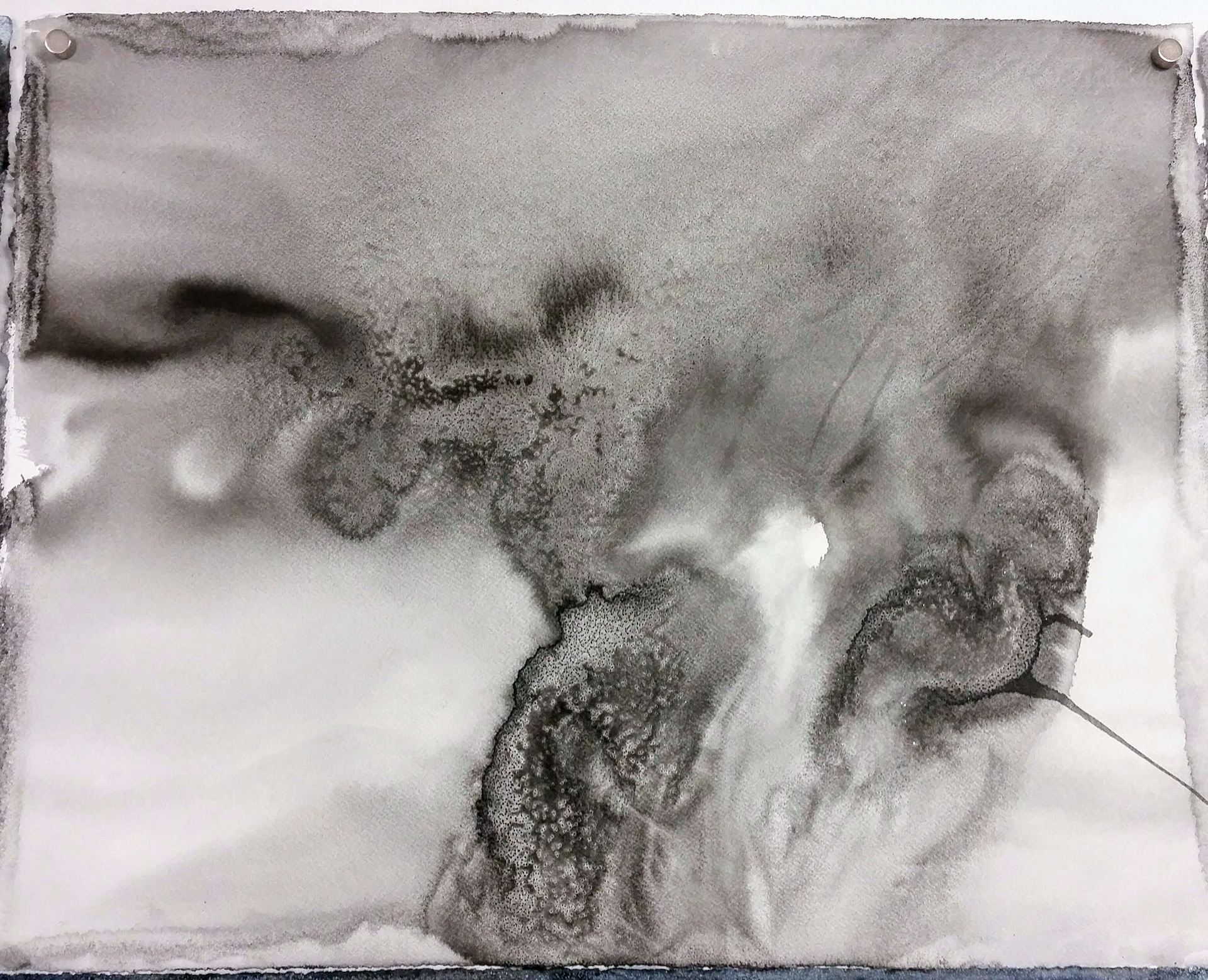 Nika Blasser: Salt Land, Salt Sea: Drømme fra vor Jord, 2018 (detail)