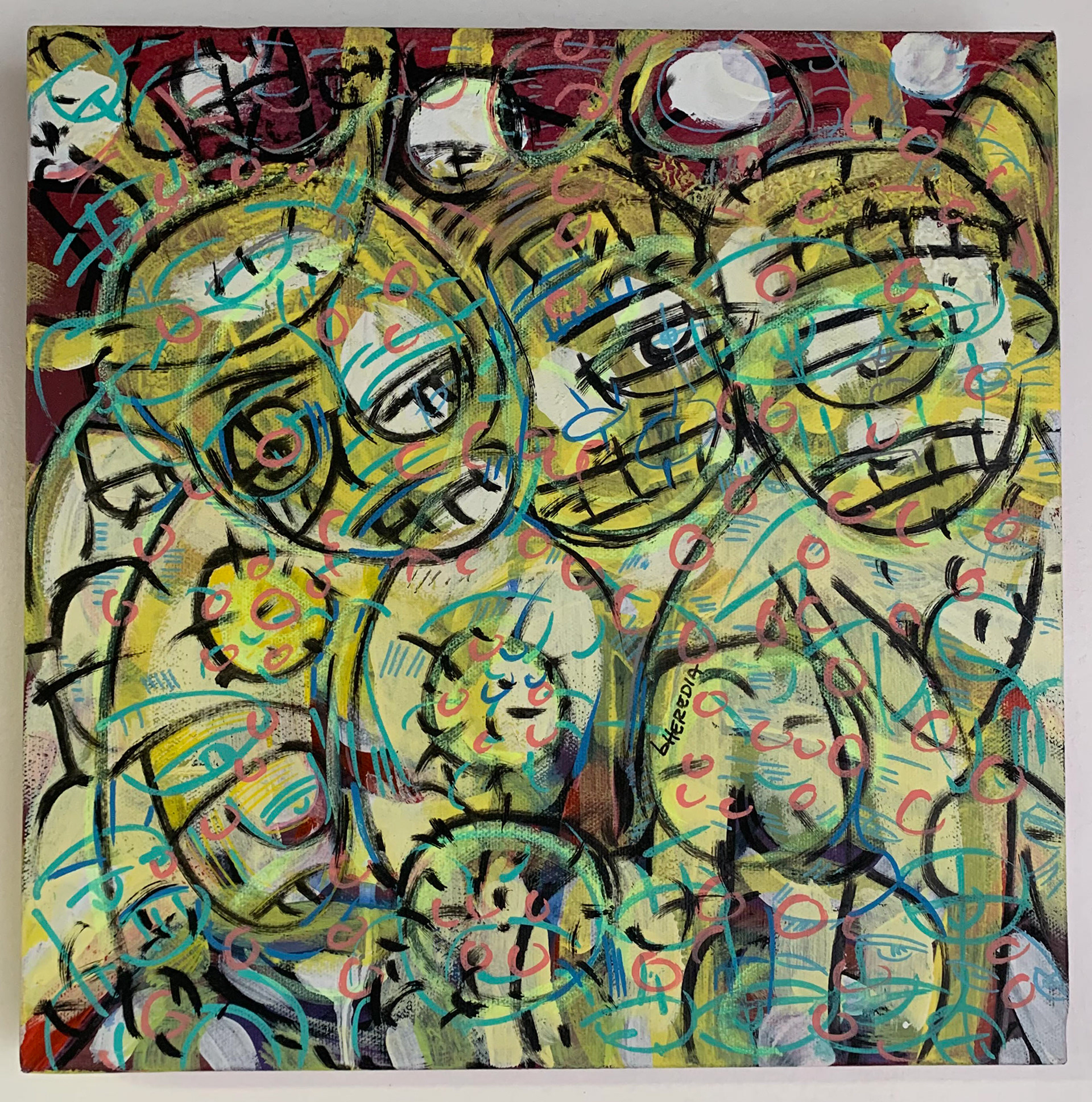 The Rona, 12" x 12"