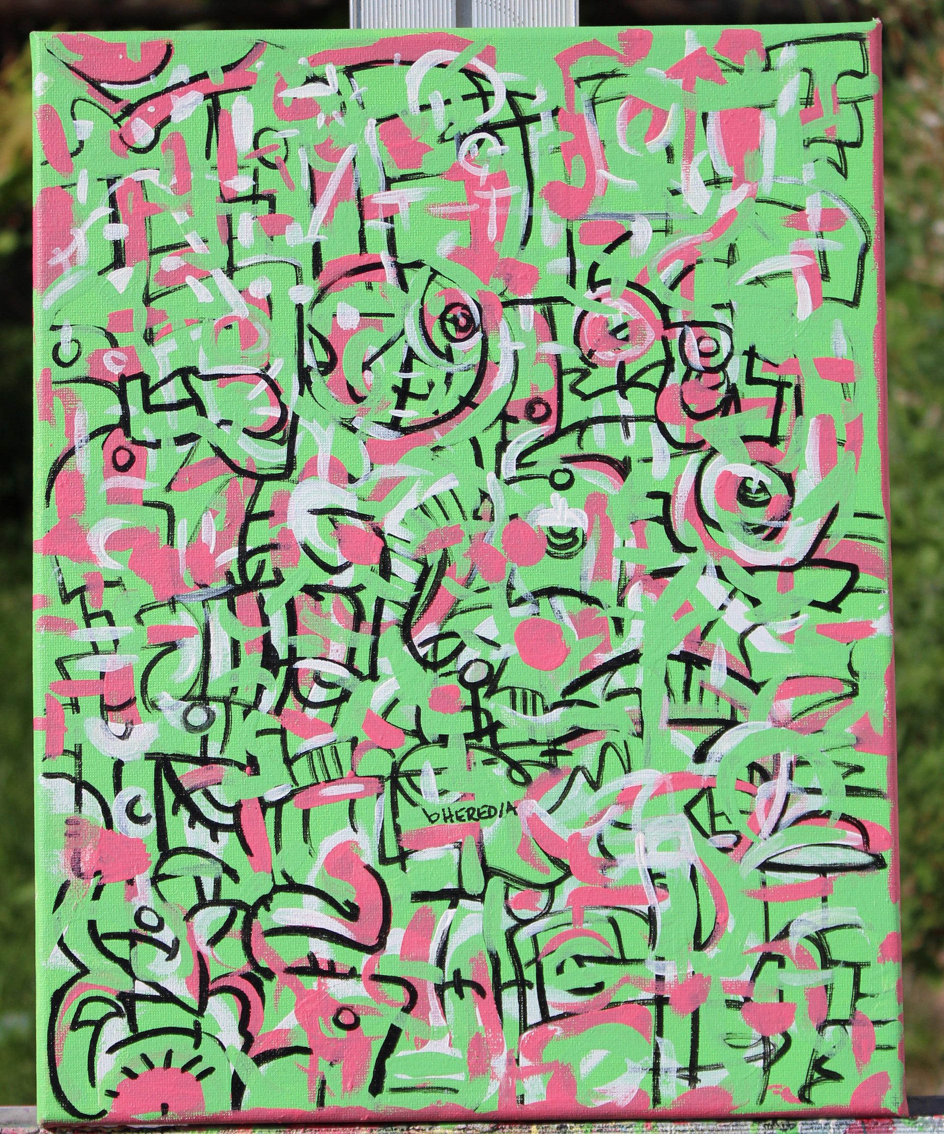 Urbaan Grass, 11" x 14"
