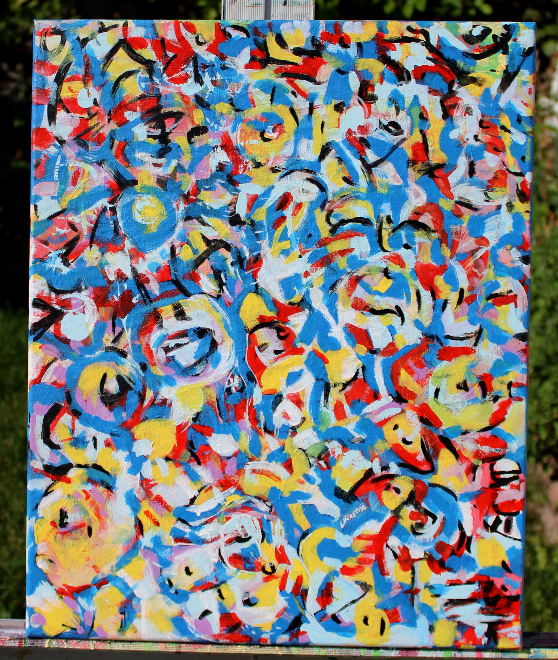 Nervous, 16" x20"