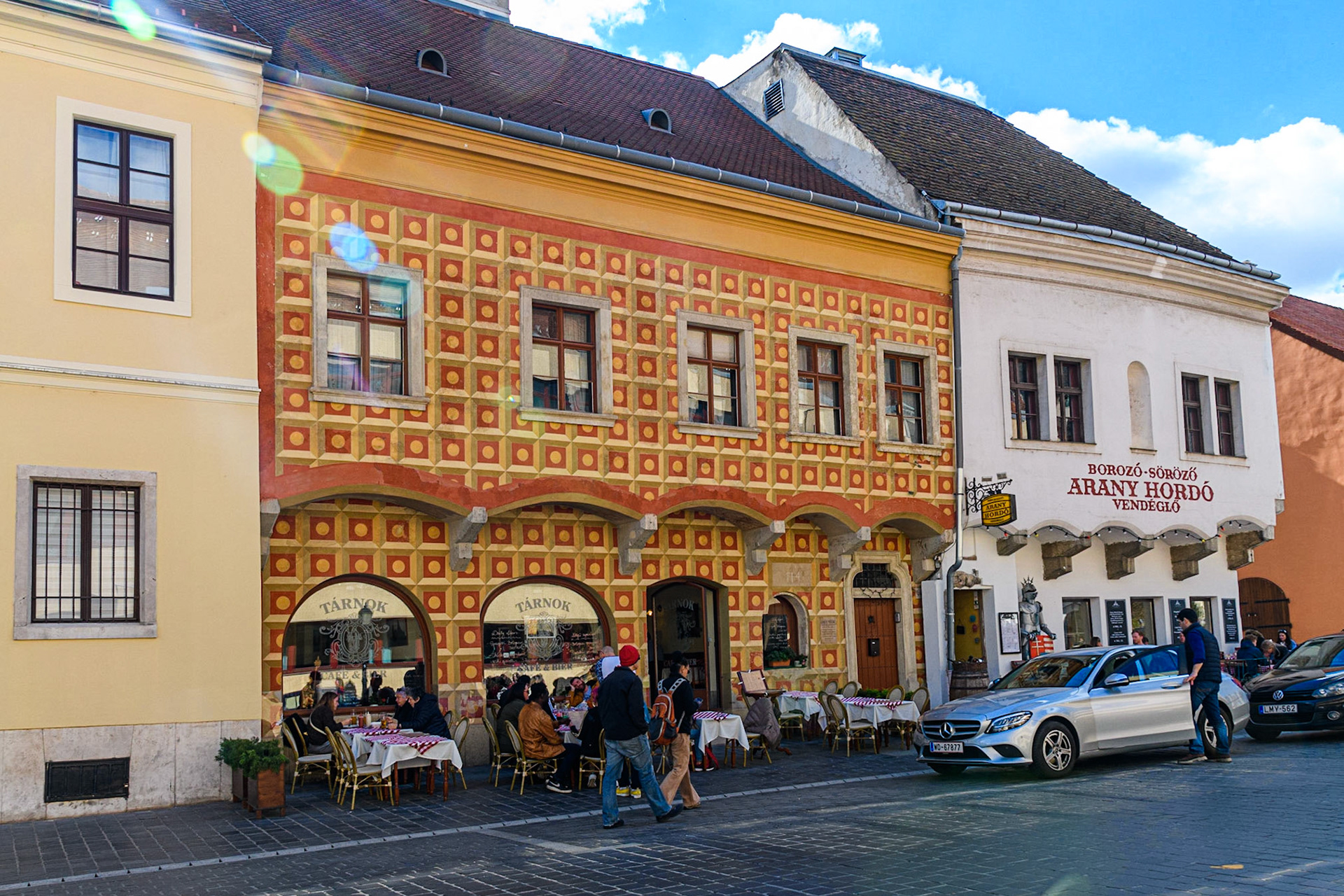 Budapest Old Architecture in Buda