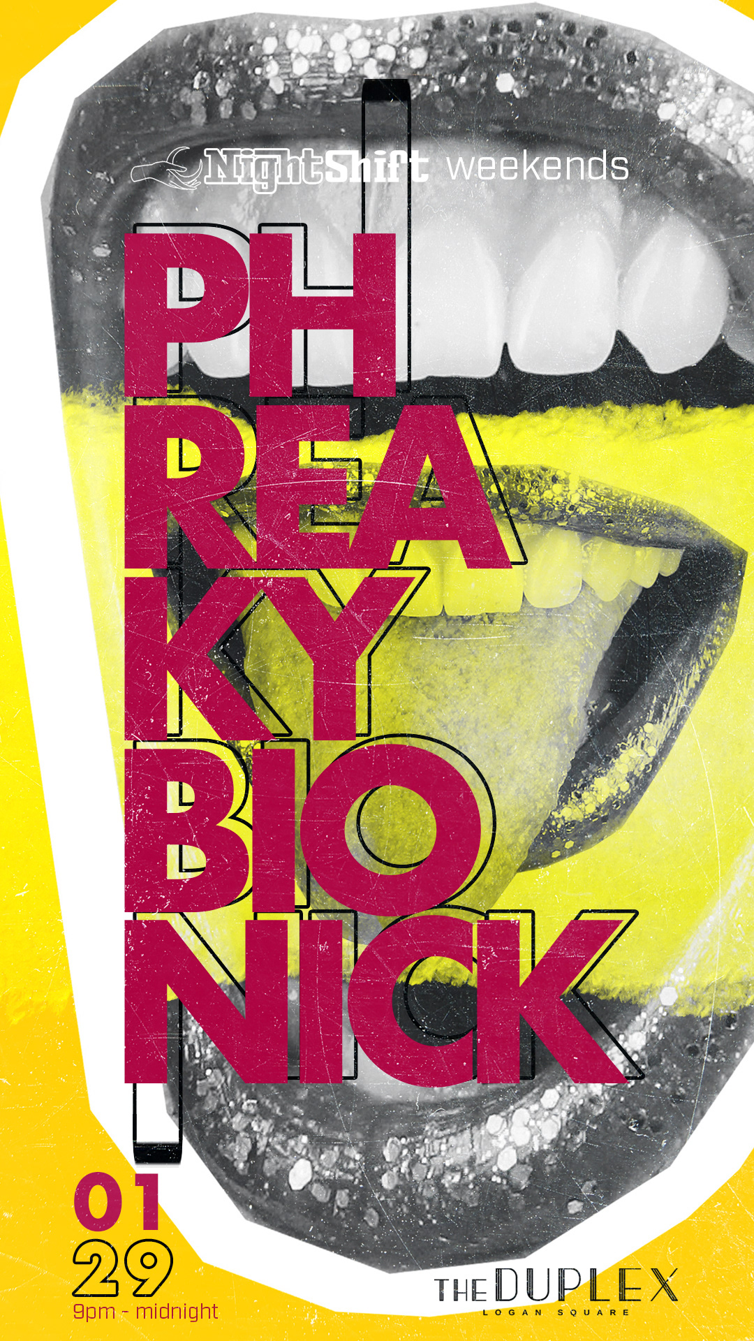 NightShift at The Duplex | Art Direction + Graphic Design + Curator