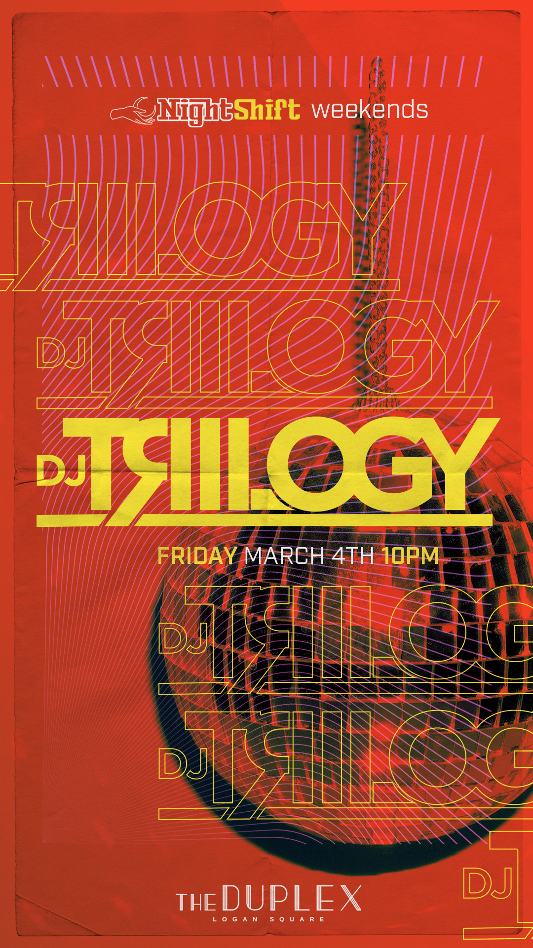 NightShift at The Duplex | Art Direction + Graphic Design + Curator