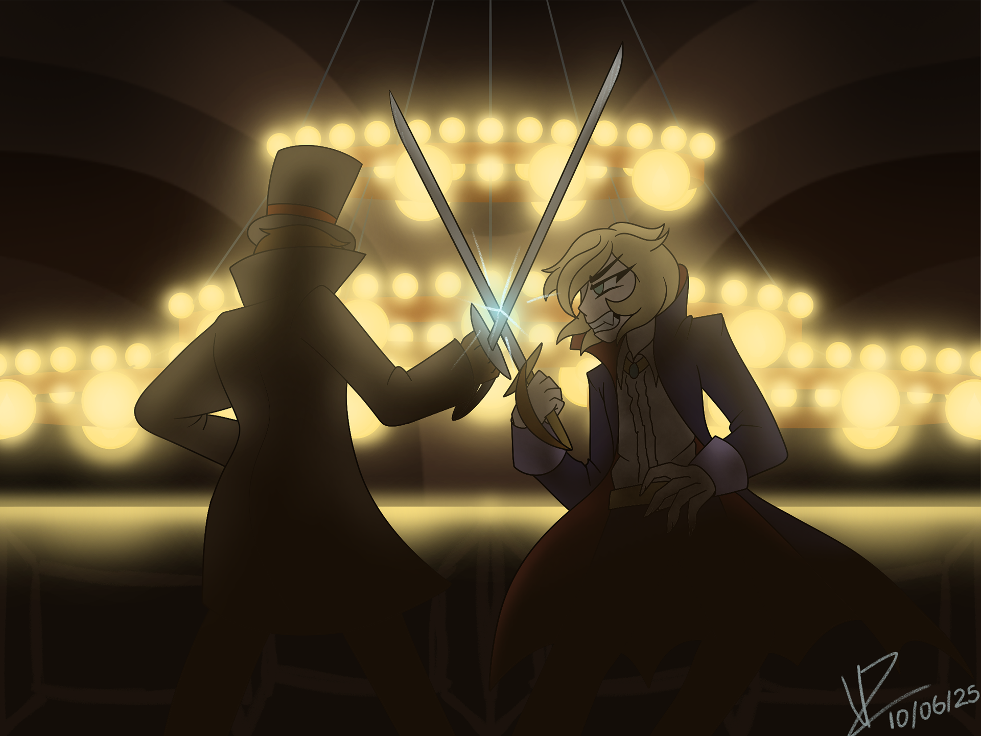 Professor Layton- Layton and Anton’s Showdown