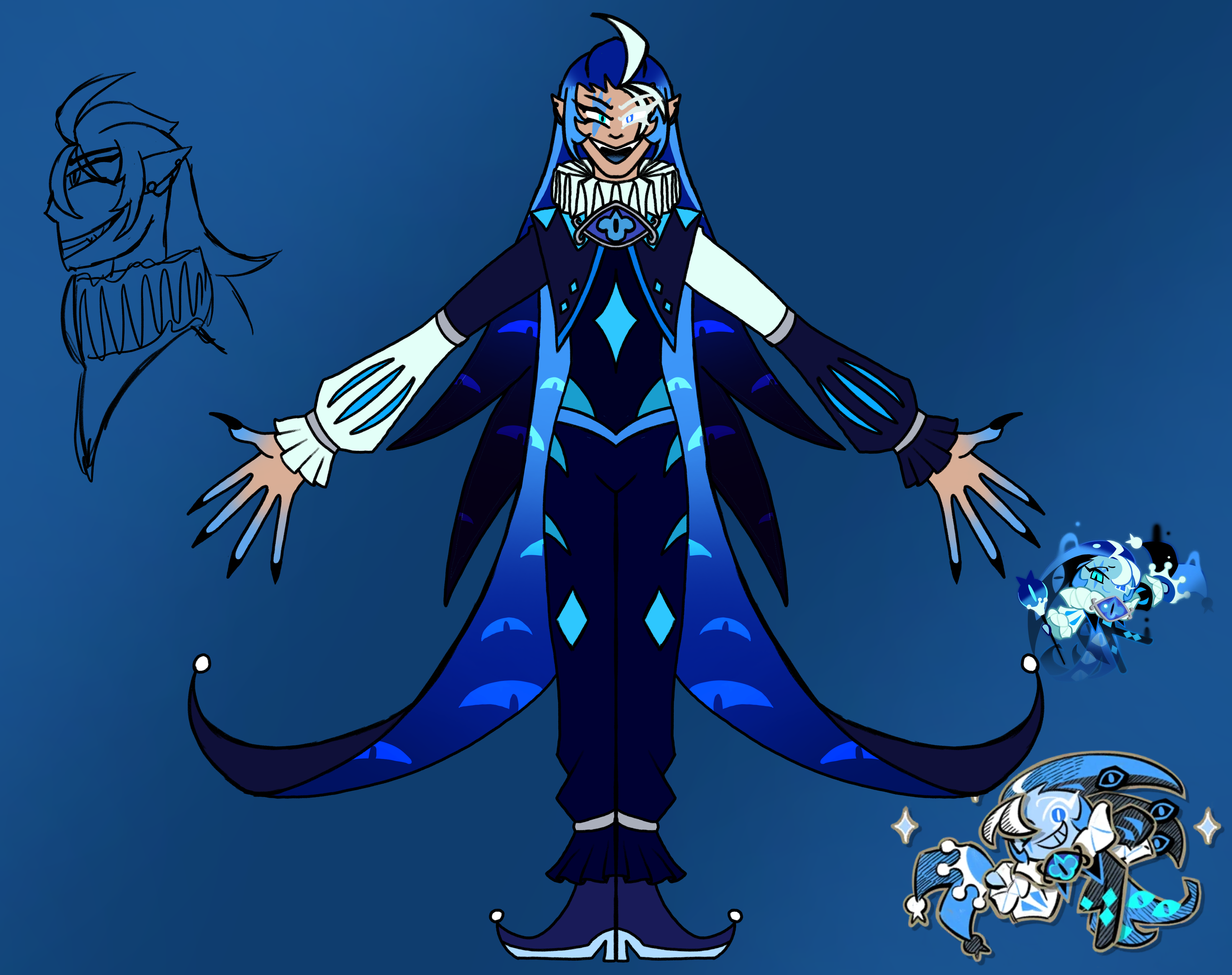 Cookie Run - Shadow Milk Cookie human design