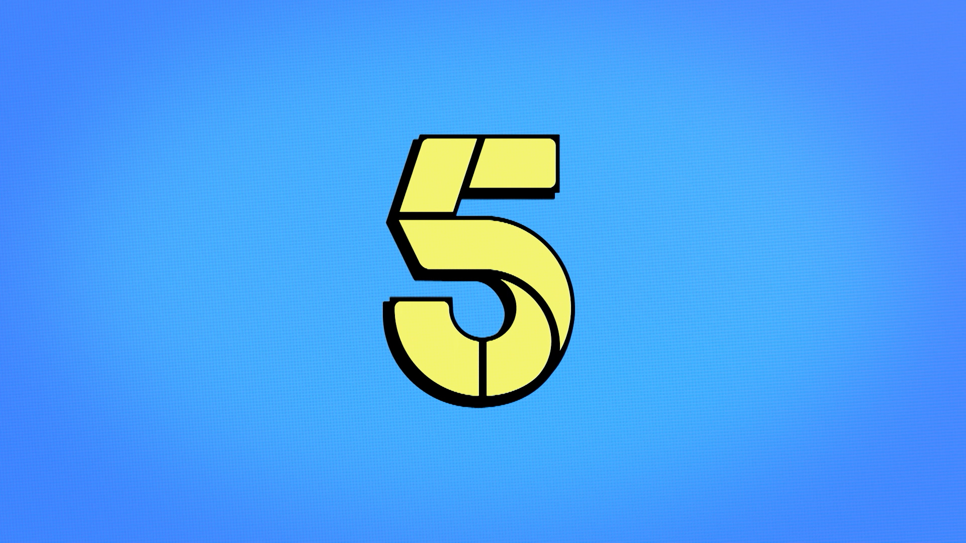 C5 ident using the colours and design cues I developed