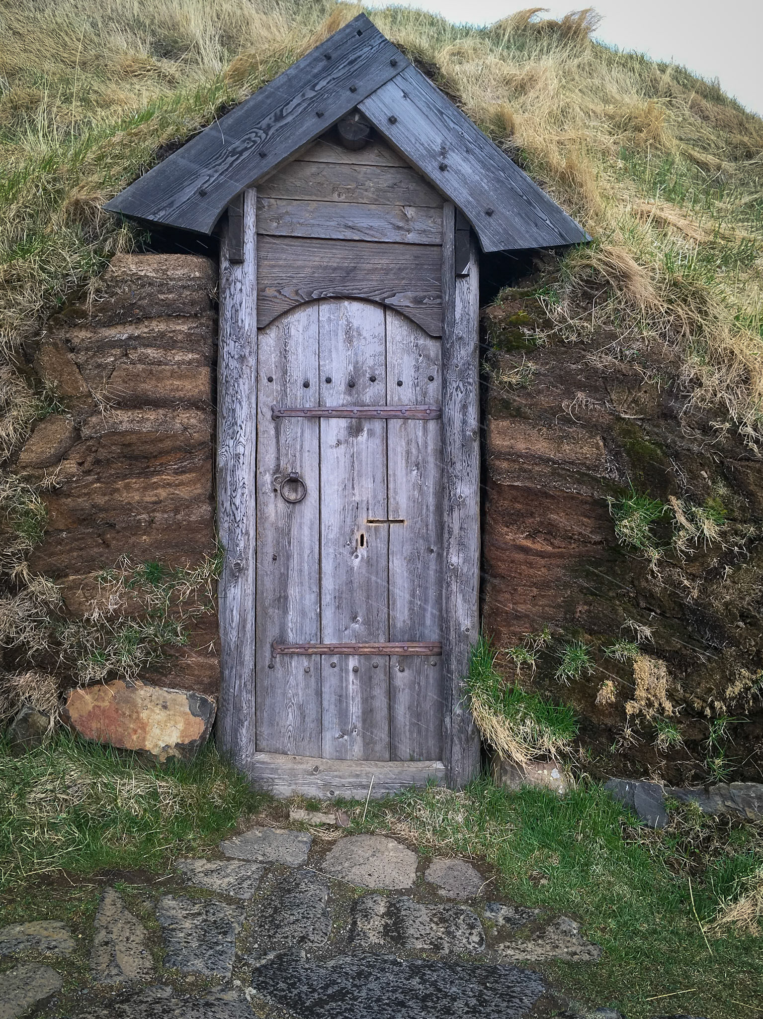 Eirikssta∂ir-Viking Longhouse. Dalabygg∂, Iceland. 2018