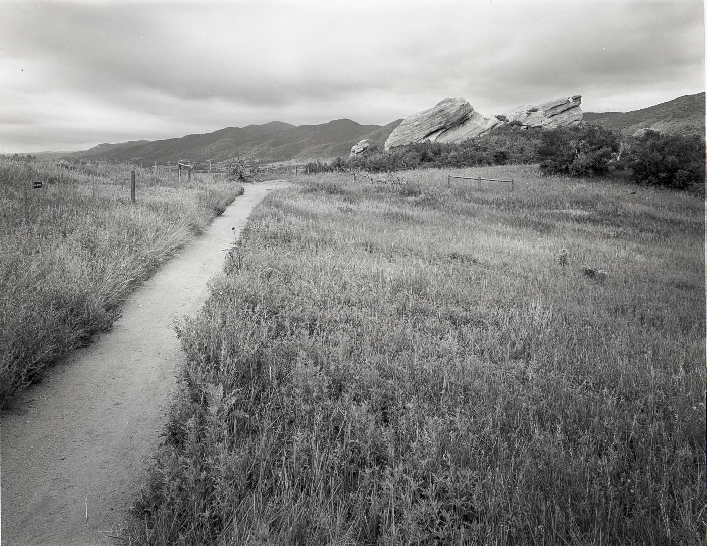 Rock and Trail • South Valley, Colorado, USA