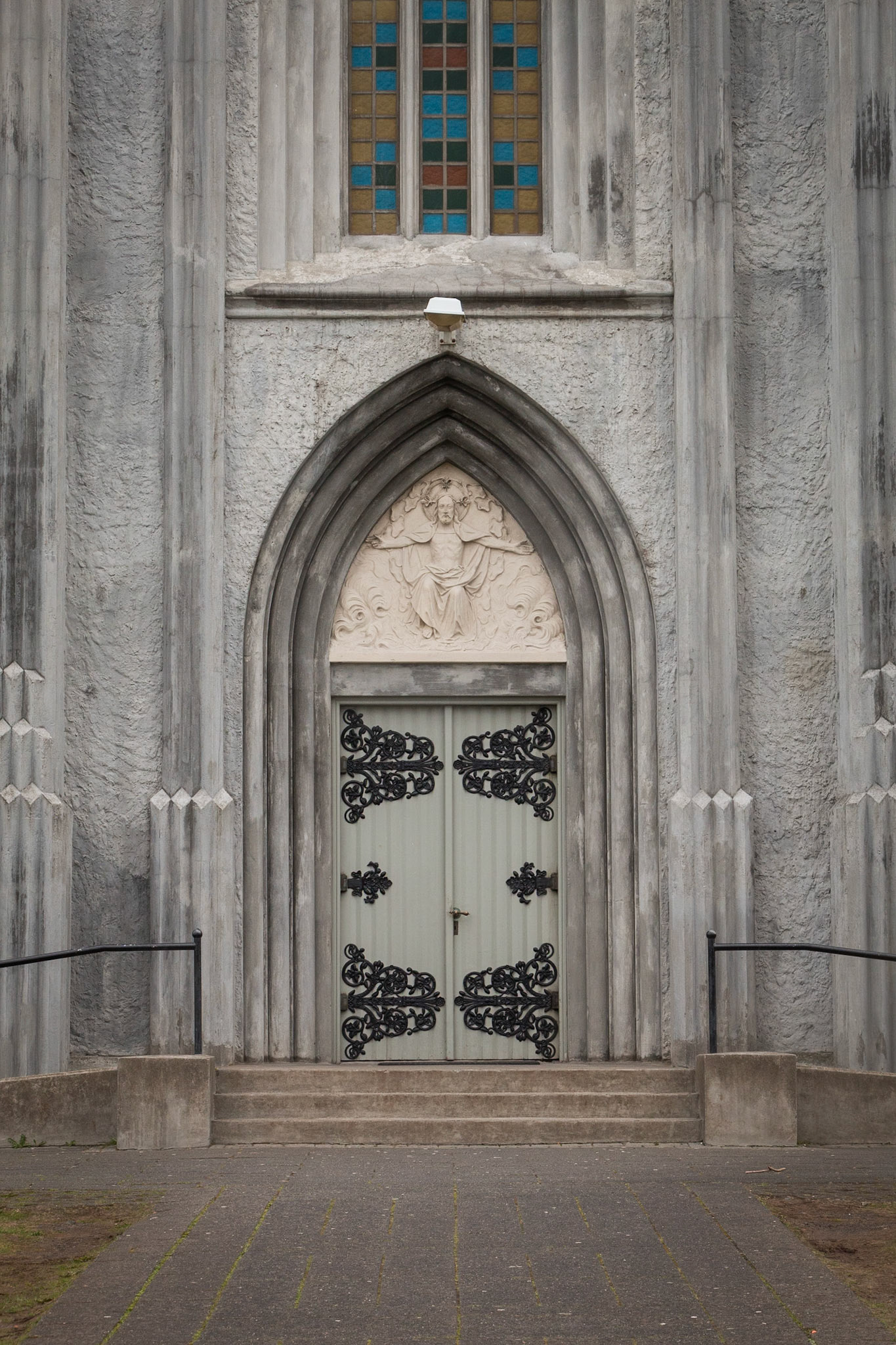 Christ Church Cathedral  Doors. Reykjavik, Iceland. 2018