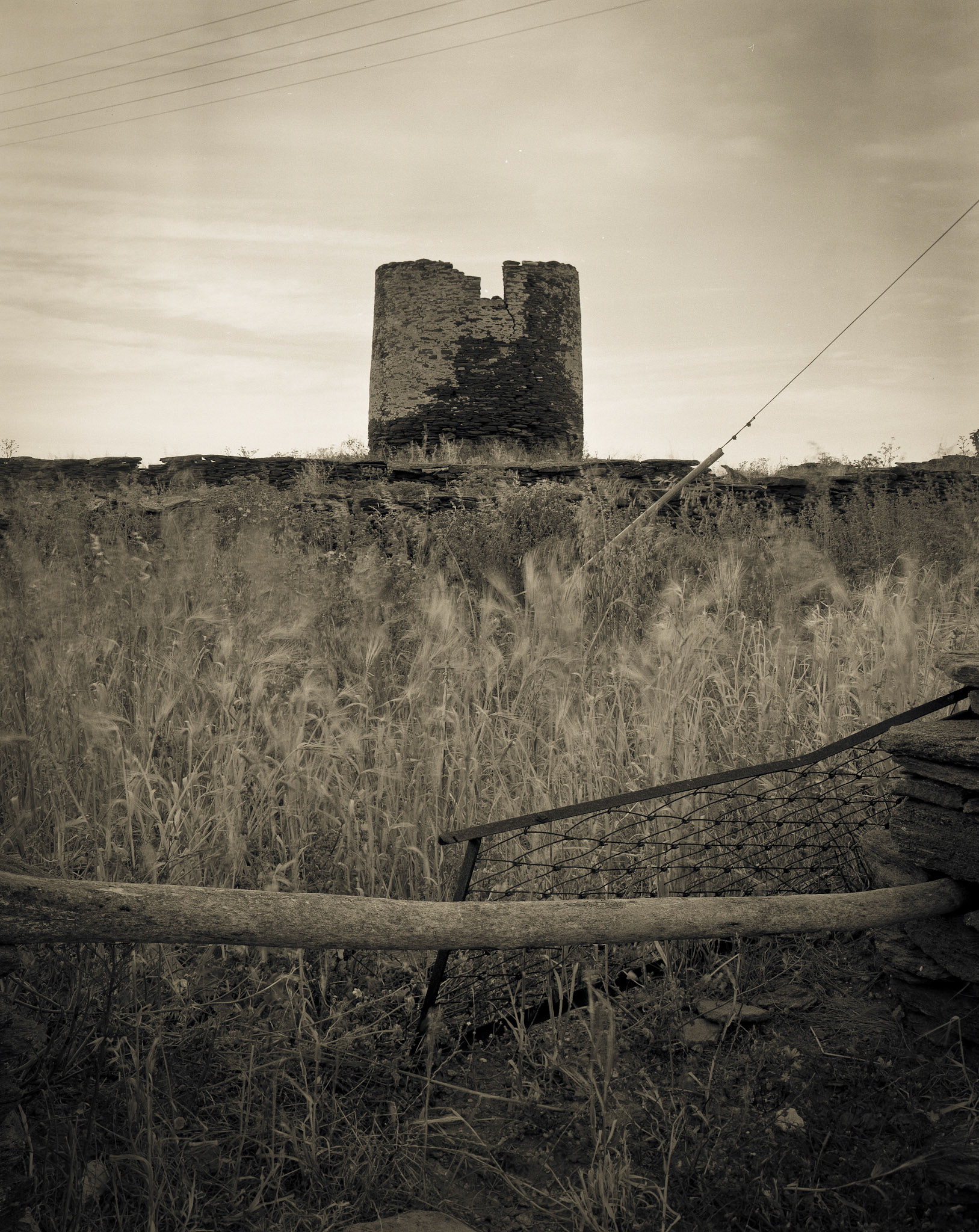 Ancient Tower. Aghios Loukas.