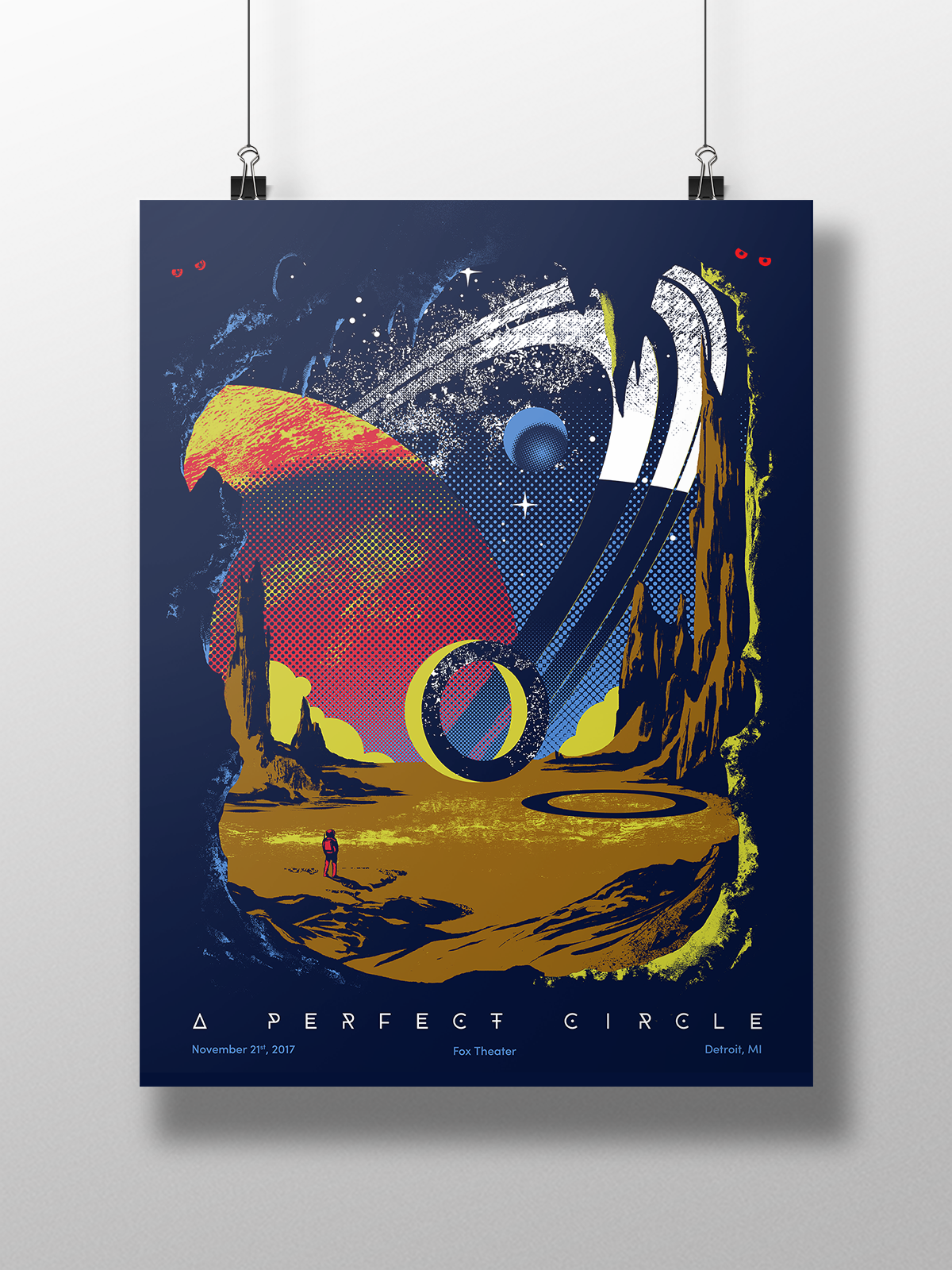 A Perfect Circle's team challenged me to create something groundbreaking. I answered with a vision that merged sci-fi, ancient civilizations, and a touch of mysticism.