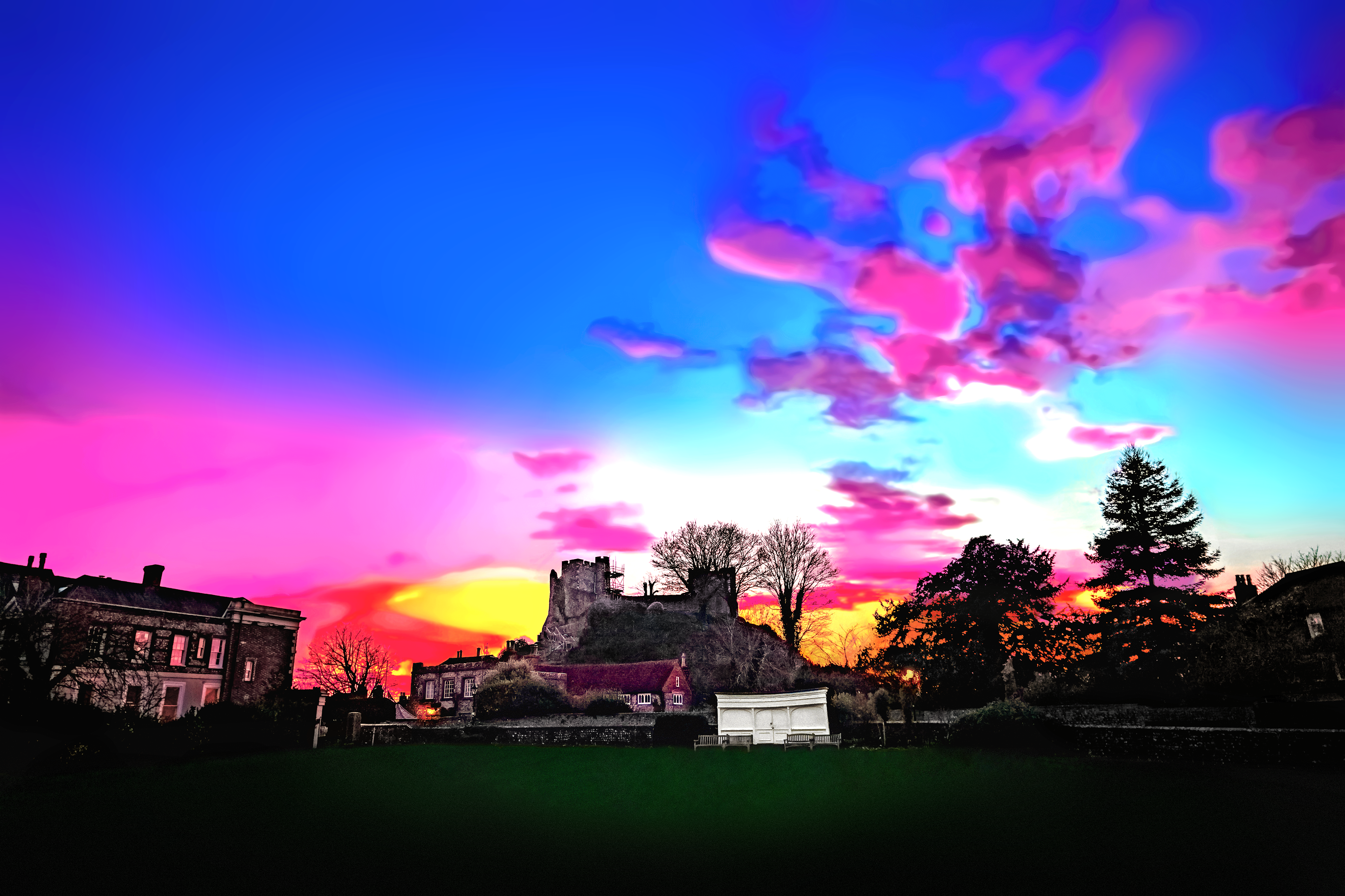 Castle Sunset