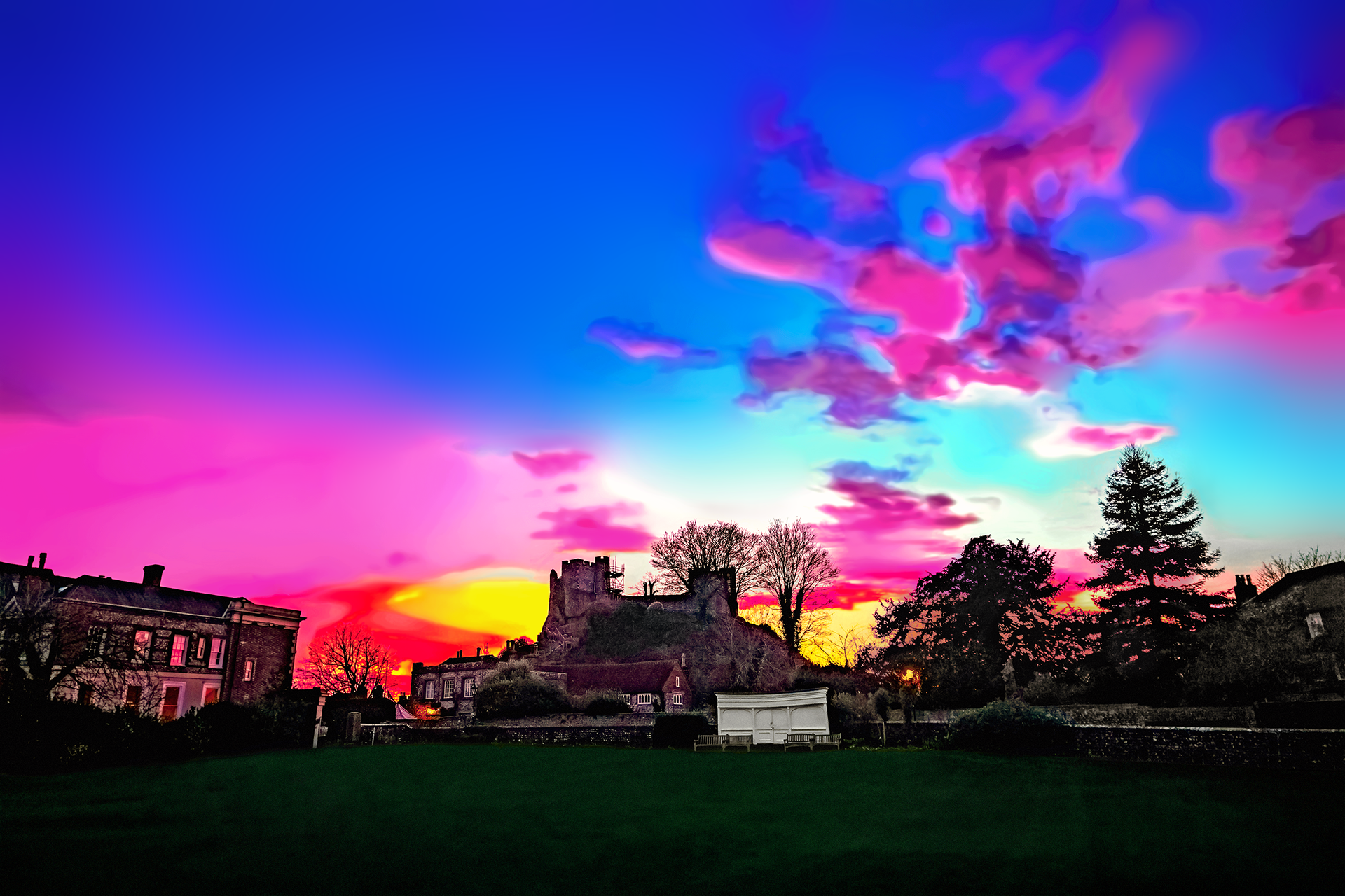Castle Sunset