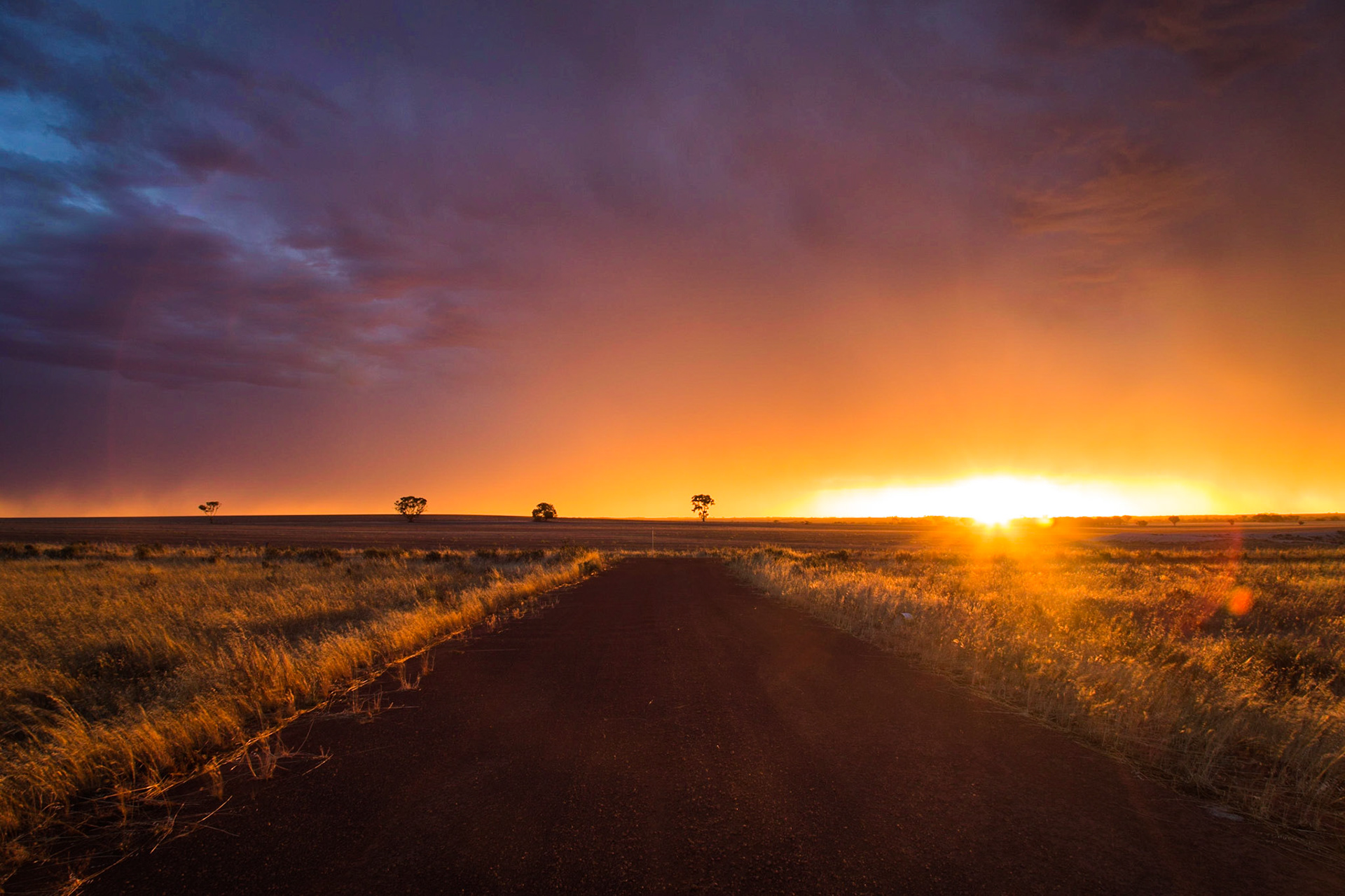 Bridgehouse Road Sunset
