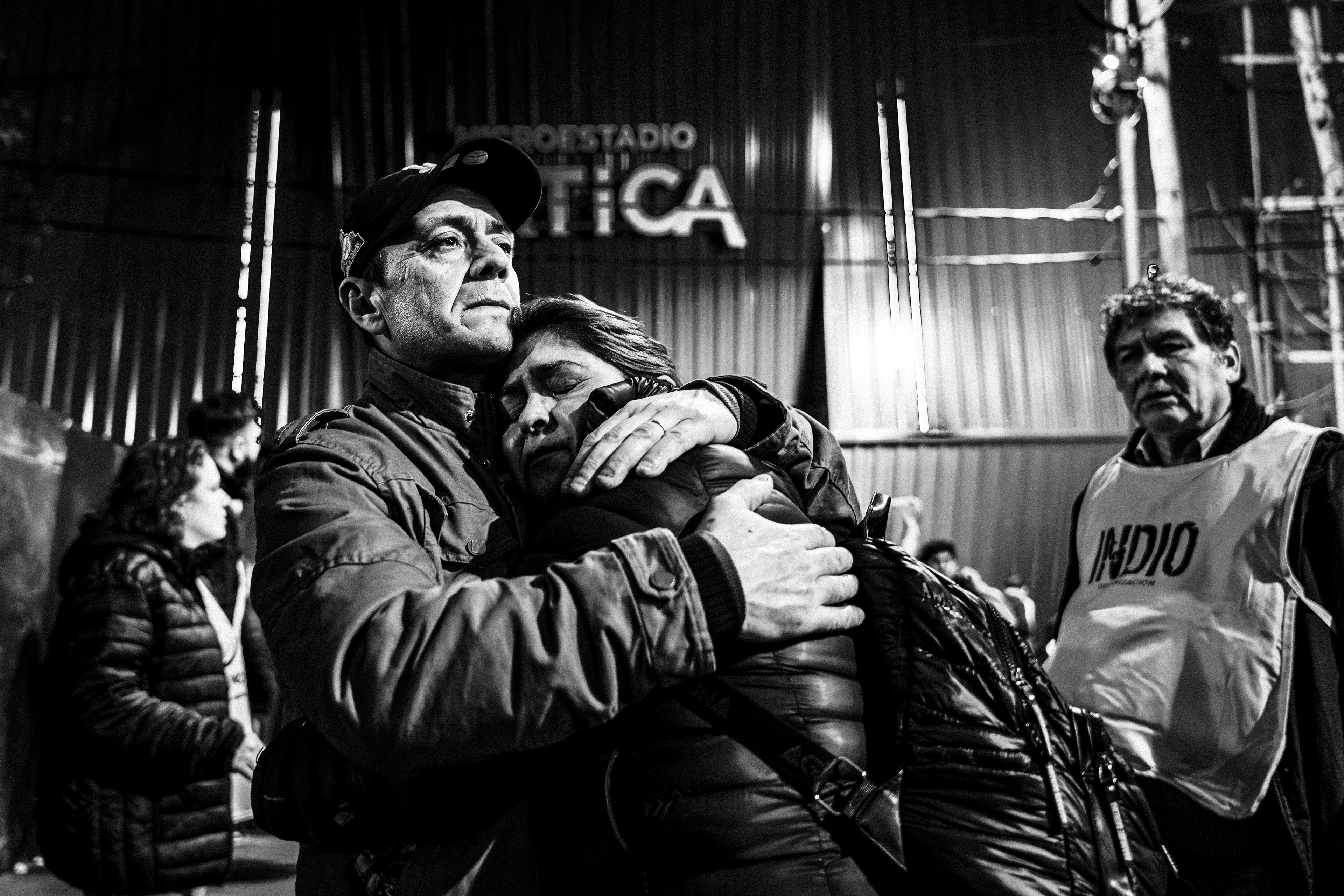 Around one million people gathered to pay their respects to the legendary Argentine musician known as “Indio” Solari following his death, at his wake held in the town of Villa Domínico, Buenos Aires Province, Argentina, on June 7, 2026. PHOTO/Santi Oroz