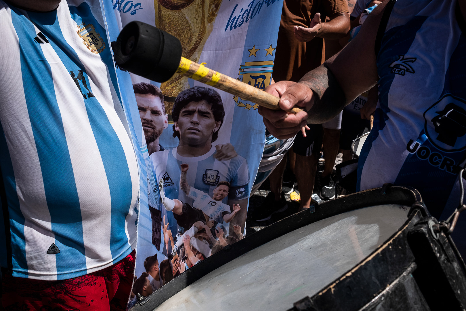 Five million happy people in the largest mobilization in the history of a country that knows about large mobilizations, in Buenos Aires, Argentina, on December 20, 2022. PHOTO/ Santi Oroz.