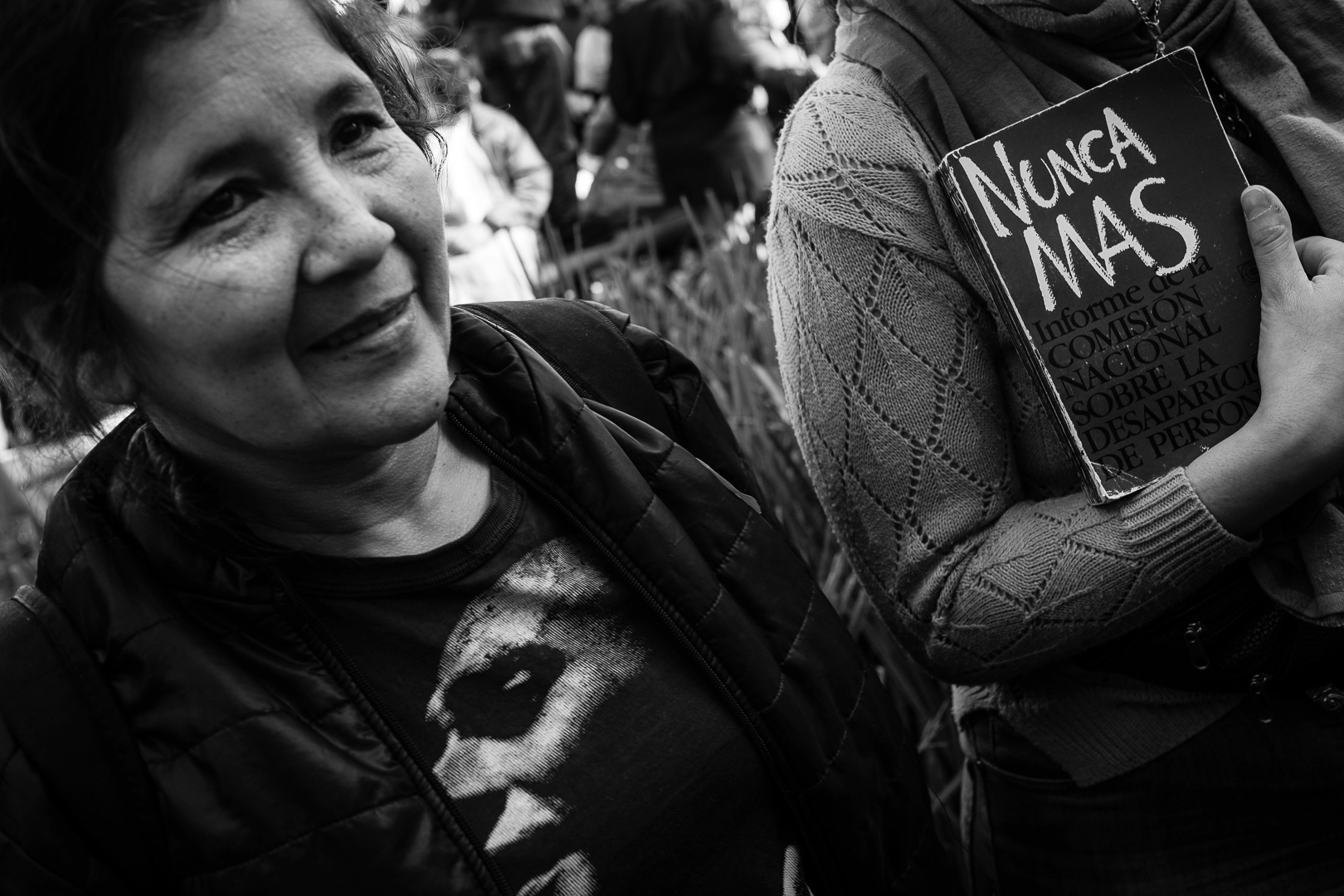 Protest to Plaza de Mayo by hundreds of thousands of people in repudiation of the attempted murder of Cristina, in defense of peace and democracy, in Buenos Aires, Argentina, on September 2, 2022. PHOTO/Santi Oroz.
