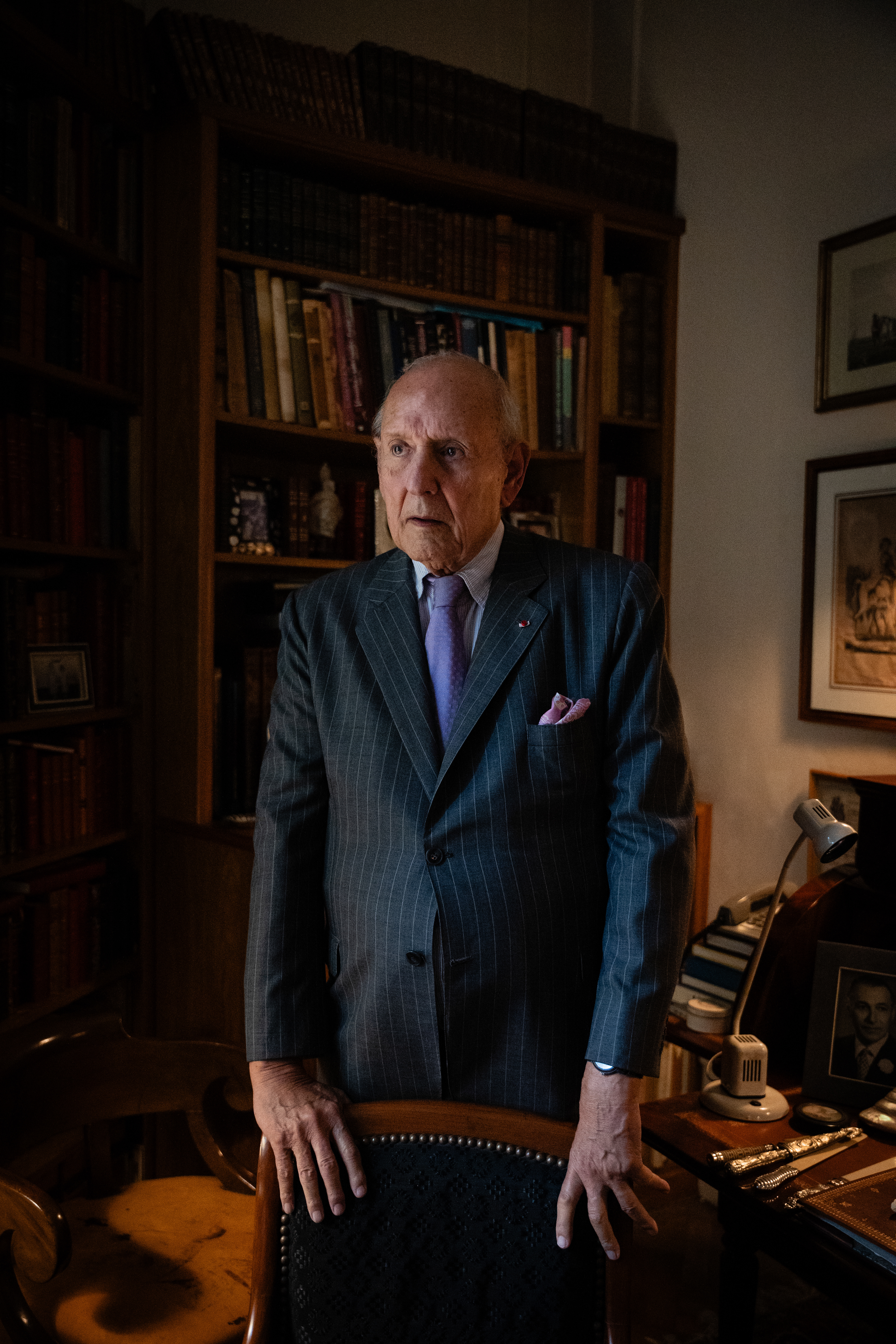 Former Argentine ambassador and diplomat in France Archibaldo Lanus. PHOTO/Santiago Oroz.