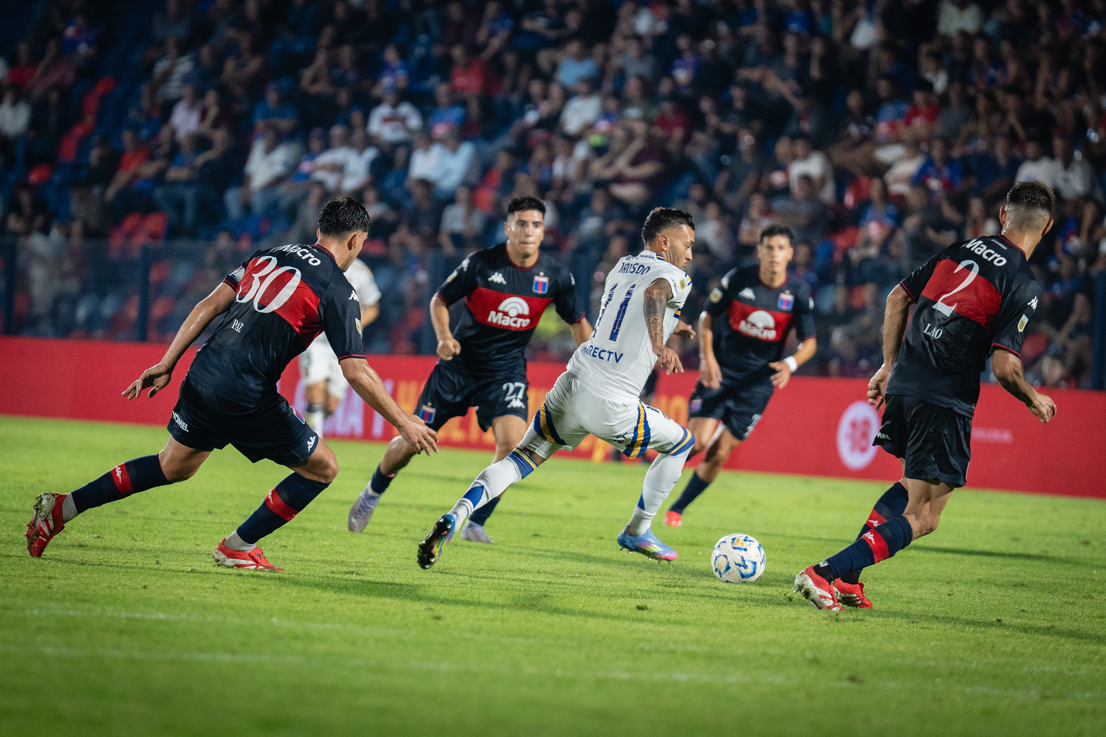 Tigre 1 - 1 Boca for the last date of the First Phase of the Apertura 2025 Tournament of the Argentine Professional Soccer League. PHOTO/Santi Oroz