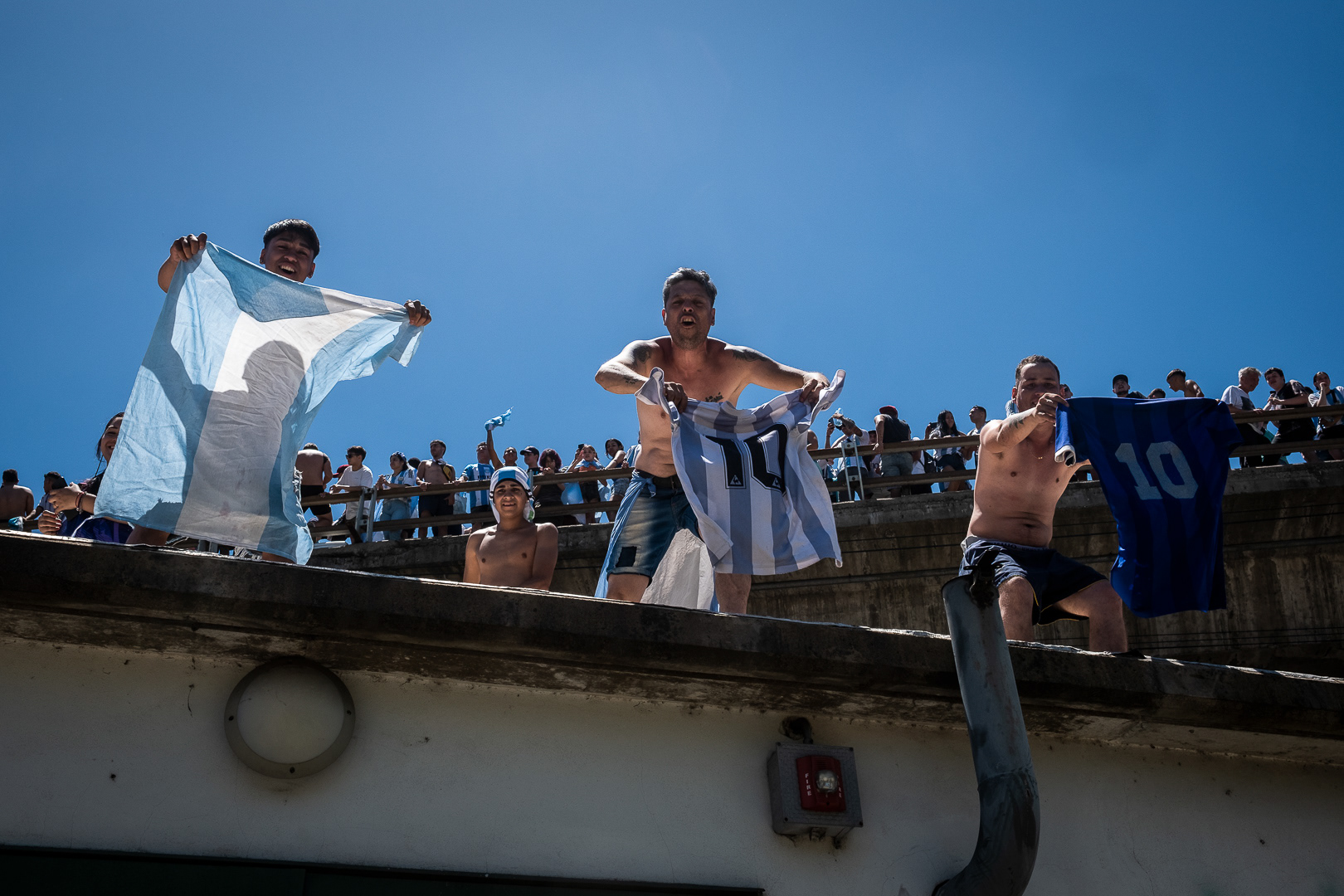 Five million happy people in the largest mobilization in the history of a country that knows about large mobilizations, in Buenos Aires, Argentina, on December 20, 2022. PHOTO/ Santi Oroz.