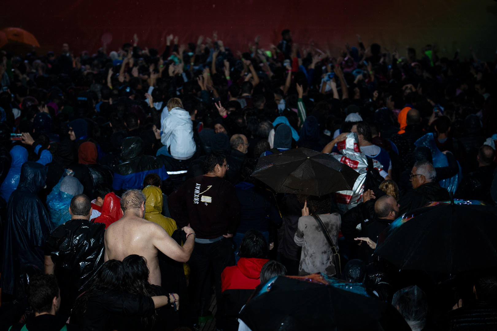 Thousands of people celebrate the 20th anniversary of Néstor Kirchner's inauguration as President of the Nation and a new anniversary of the May Revolution in a massive rally in Plaza de Mayo, with Vice President Cristina Fernández de Kirchner as the only speaker, in Buenos Aires, Argentina, May 25, 2023. PHOTO/Santi Oroz.