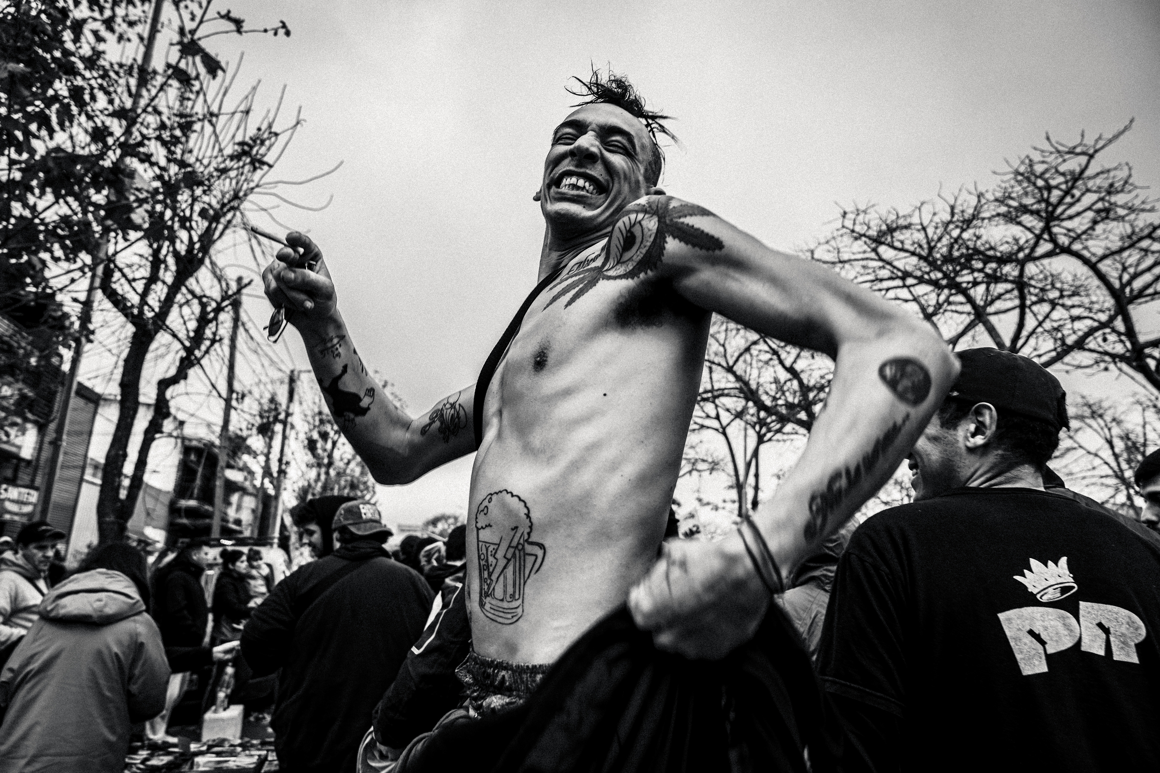 Around one million people gathered to pay their respects to the legendary Argentine musician known as “Indio” Solari following his death, at his wake held in the town of Villa Domínico, Buenos Aires Province, Argentina, on June 7, 2026. PHOTO/Santi Oroz