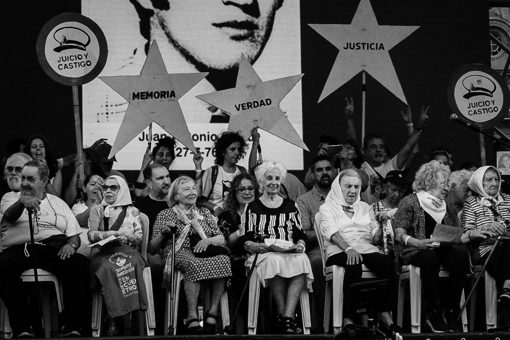 Mobilization 47 years after the last civil-military dictatorship, in Buenos Aires, Argentina, on March 24, 2023. PHOTO/ Santi Oroz.