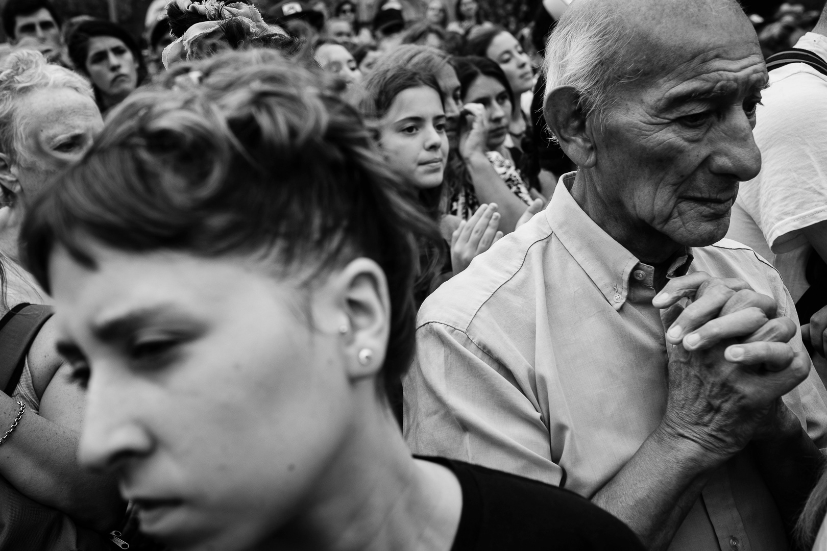 Mobilization 47 years after the last civil-military dictatorship, in Buenos Aires, Argentina, on March 24, 2023. PHOTO/ Santi Oroz.