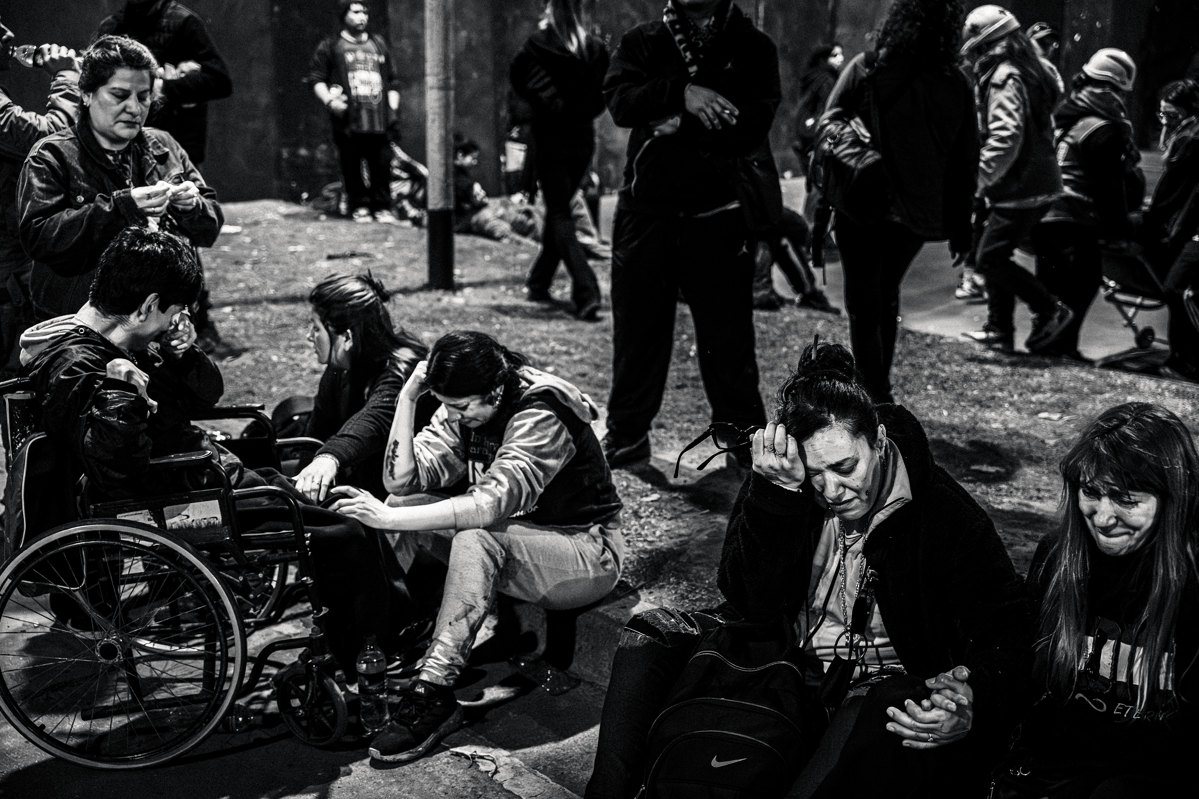 Around one million people gathered to pay their respects to the legendary Argentine musician known as “Indio” Solari following his death, at his wake held in the town of Villa Domínico, Buenos Aires Province, Argentina, on June 7, 2026. PHOTO/Santi Oroz