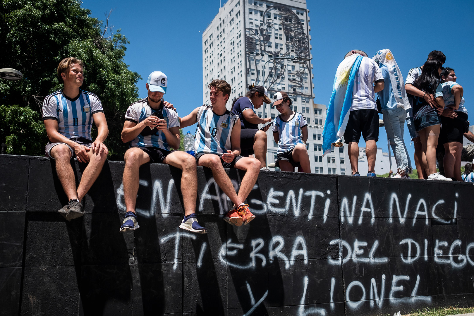 Five million happy people in the largest mobilization in the history of a country that knows about large mobilizations, in Buenos Aires, Argentina, on December 20, 2022. PHOTO/ Santi Oroz.