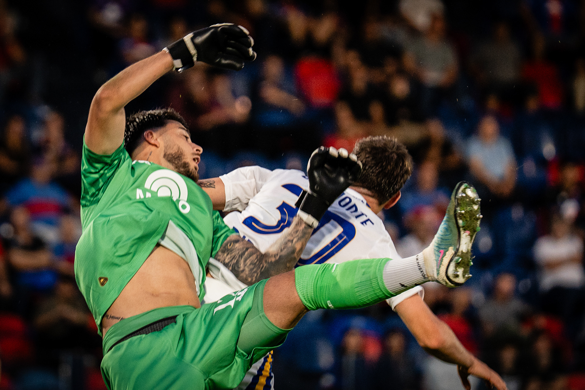 Tigre 1 - 1 Boca for the last date of the First Phase of the Apertura 2025 Tournament of the Argentine Professional Soccer League. PHOTO/Santi Oroz