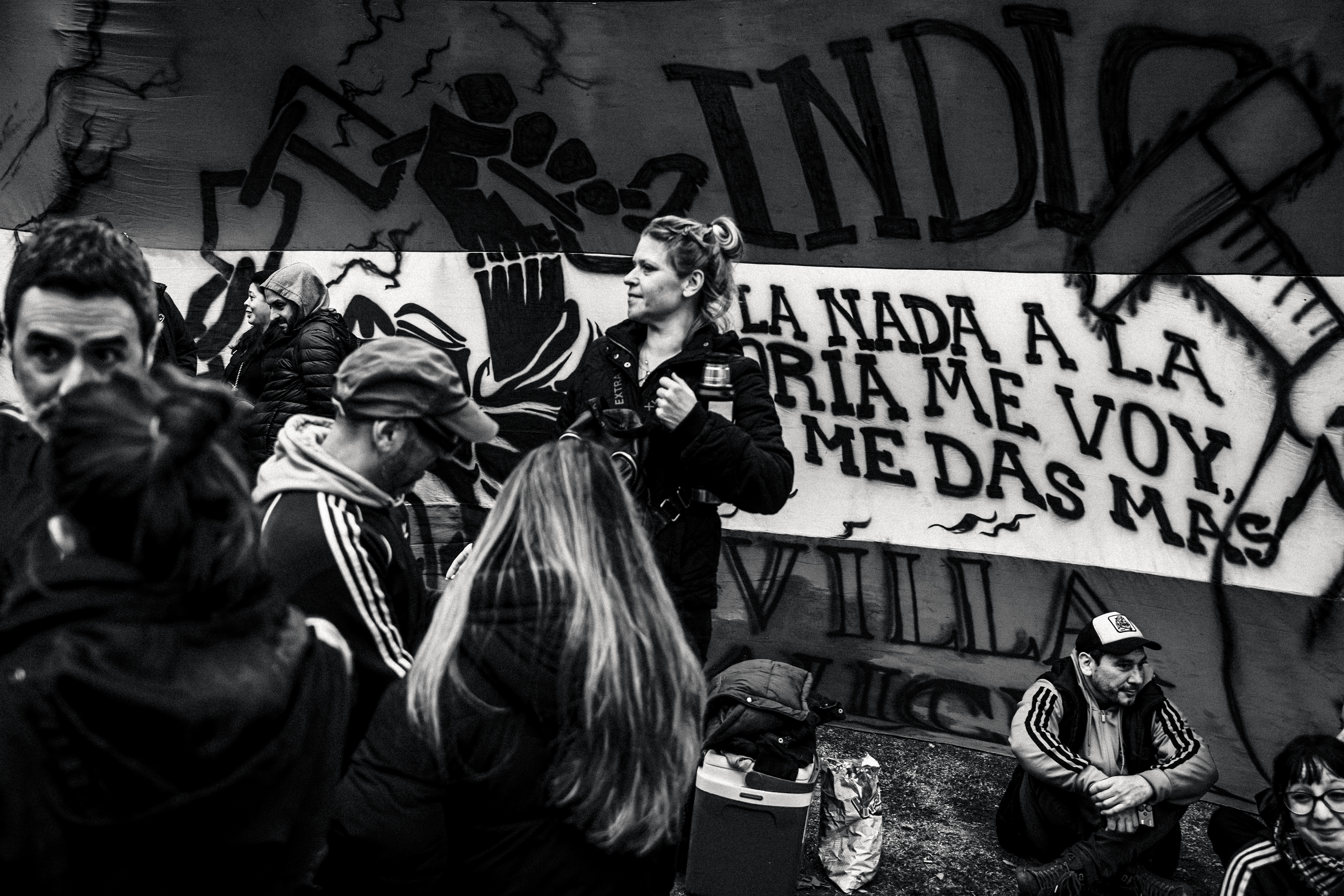 Around one million people gathered to pay their respects to the legendary Argentine musician known as “Indio” Solari following his death, at his wake held in the town of Villa Domínico, Buenos Aires Province, Argentina, on June 7, 2026. PHOTO/Santi Oroz