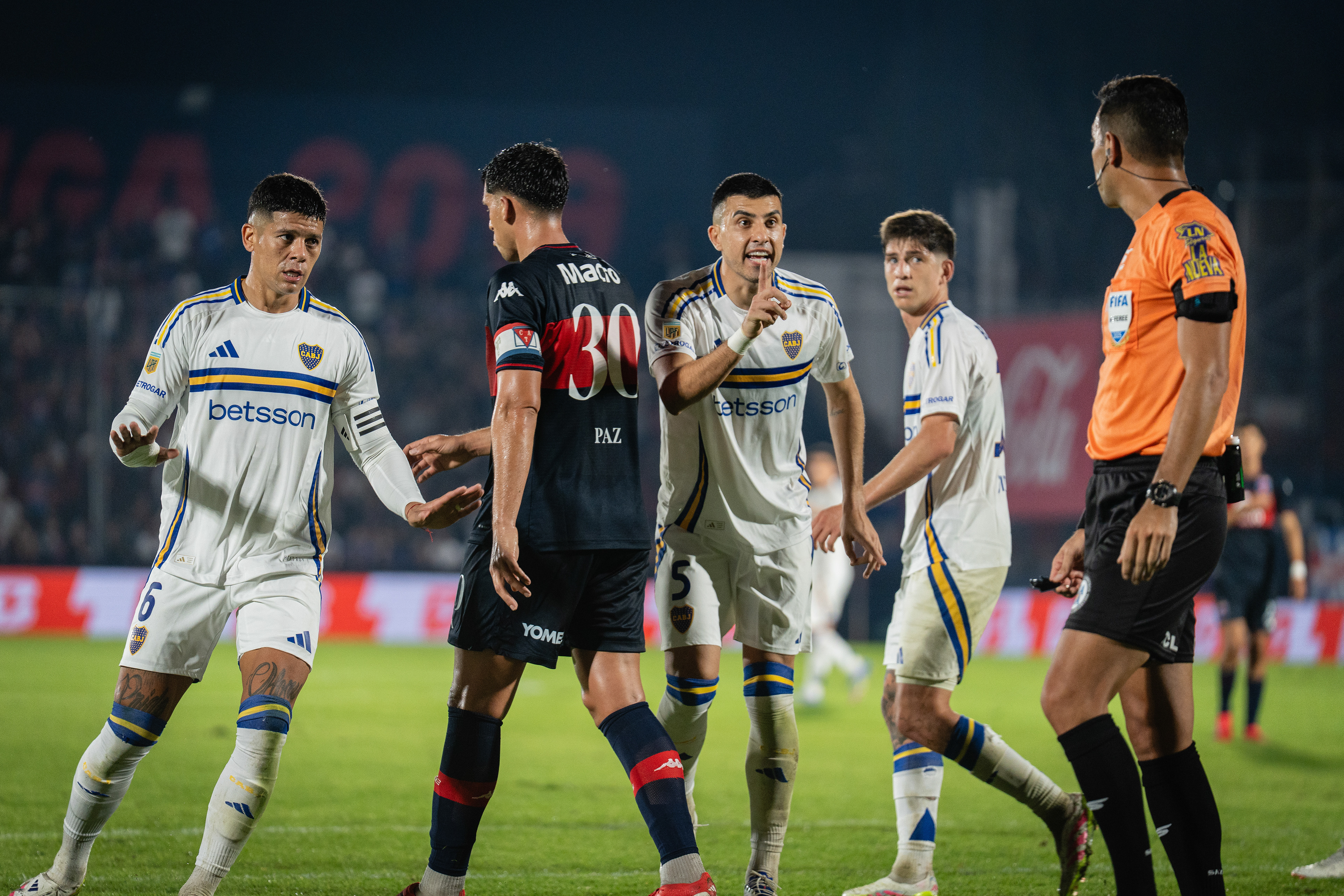 Tigre 1 - 1 Boca for the last date of the First Phase of the Apertura 2025 Tournament of the Argentine Professional Soccer League. PHOTO/Santi Oroz