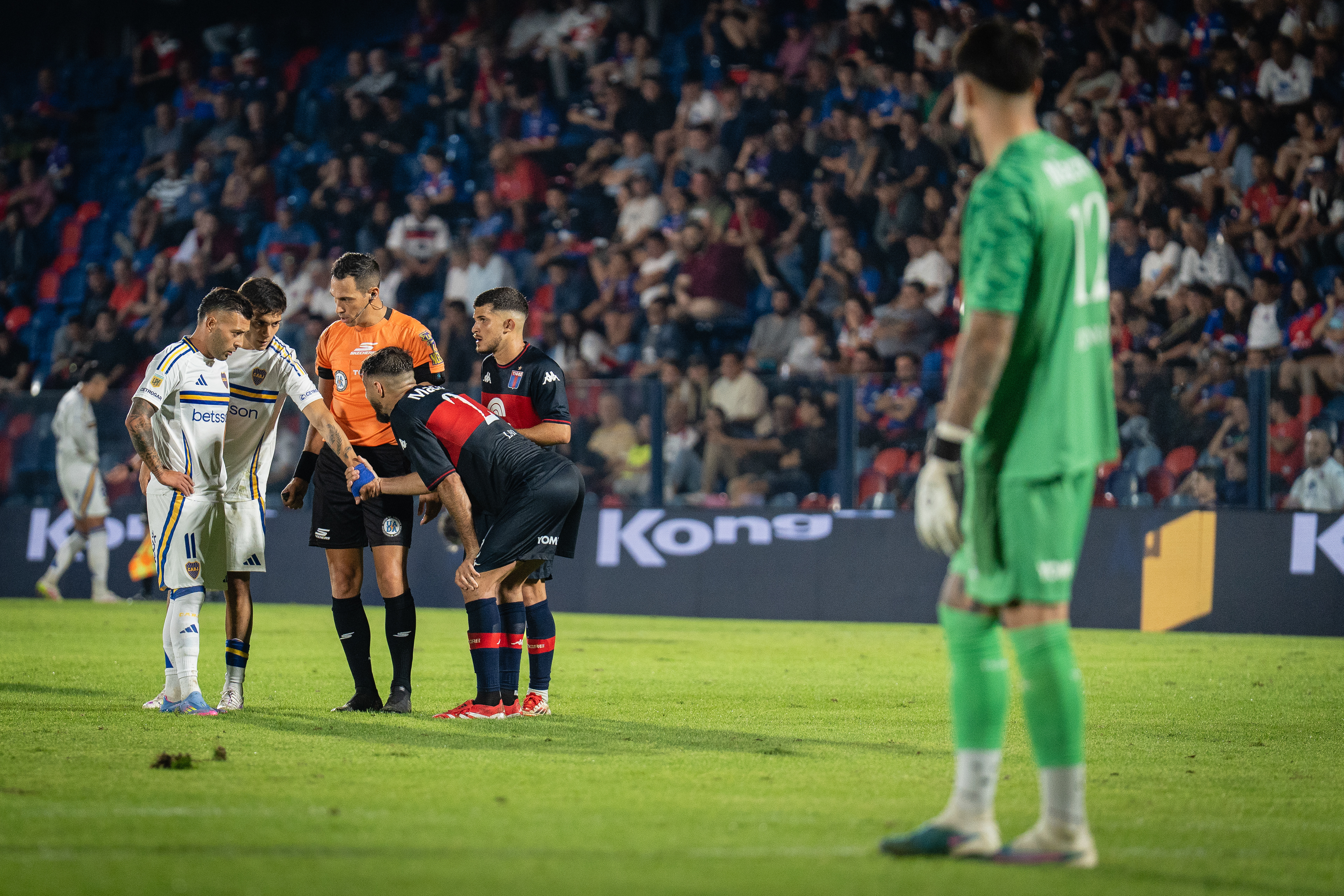 Tigre 1 - 1 Boca for the last date of the First Phase of the Apertura 2025 Tournament of the Argentine Professional Soccer League. PHOTO/Santi Oroz