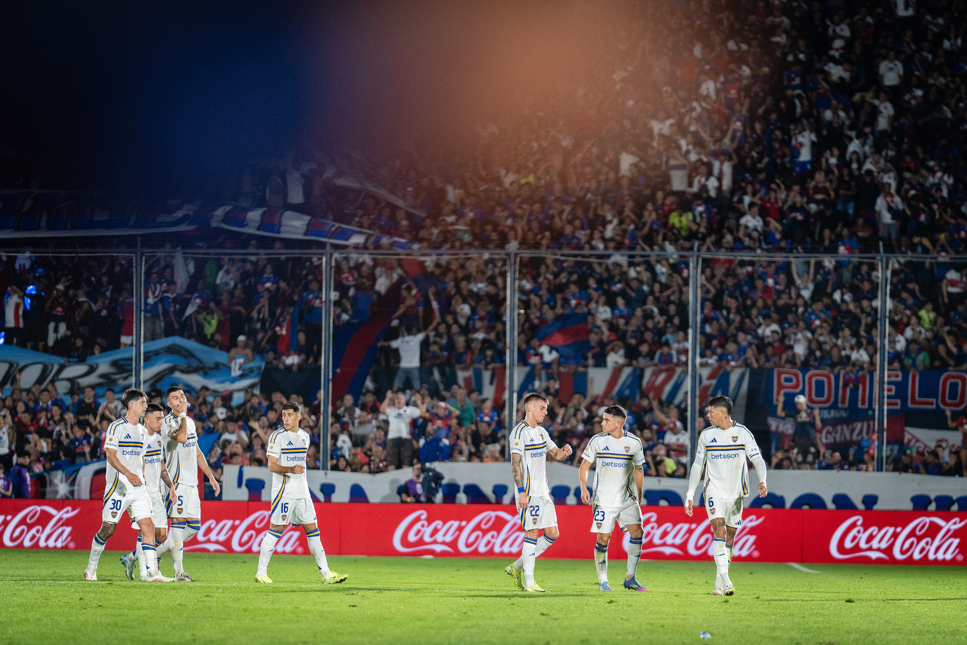 Tigre 1 - 1 Boca for the last date of the First Phase of the Apertura 2025 Tournament of the Argentine Professional Soccer League. PHOTO/Santi Oroz