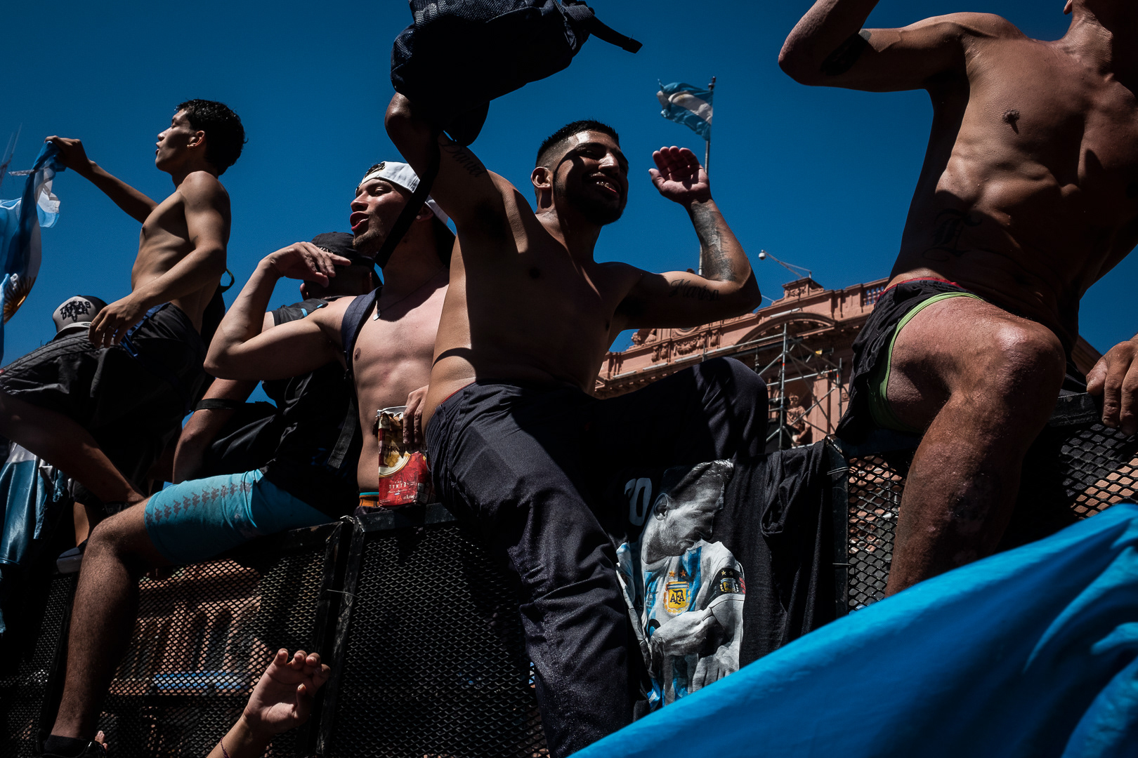 Five million happy people in the largest mobilization in the history of a country that knows about large mobilizations, in Buenos Aires, Argentina, on December 20, 2022. PHOTO/ Santi Oroz.