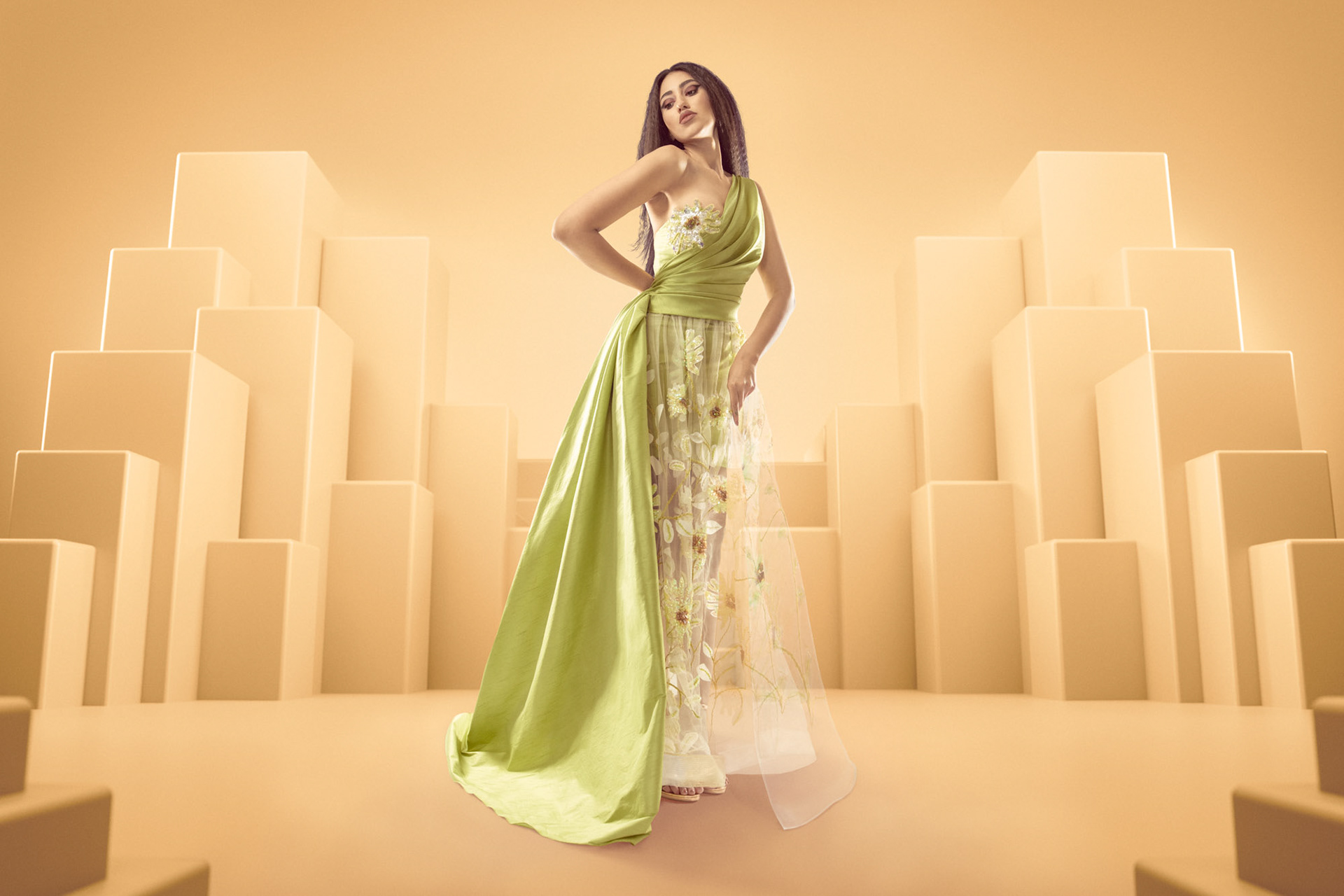 Campaign for the Fashion designer Jasmin Dajani