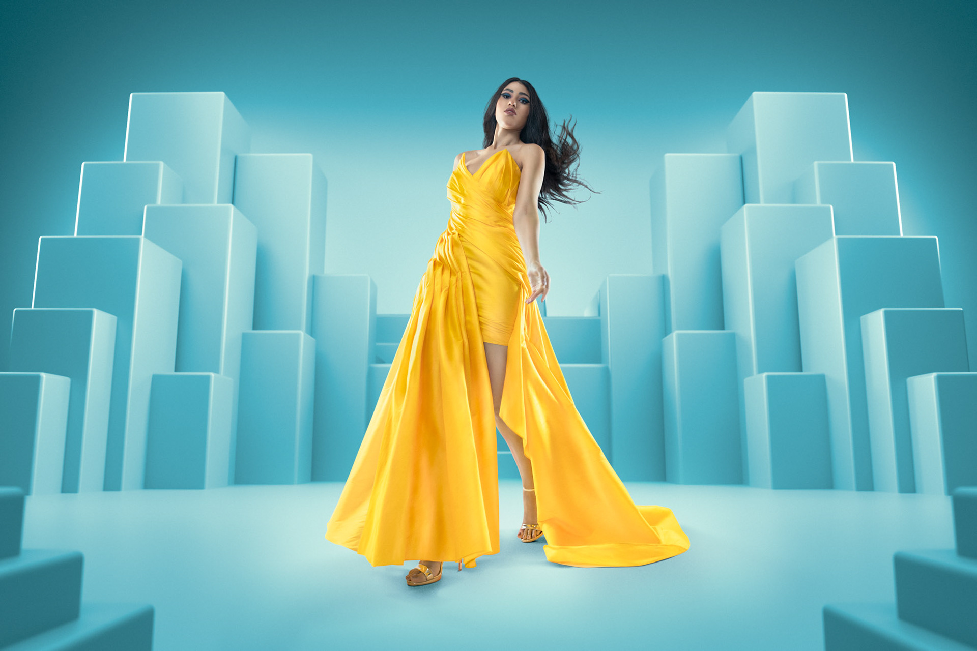 Campaign for the Fashion designer Jasmin Dajani
