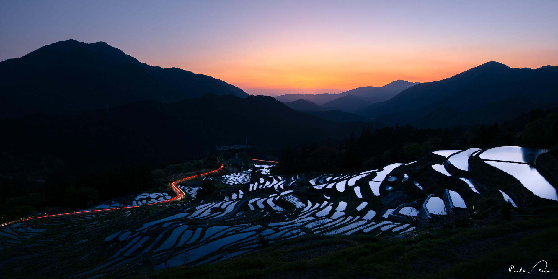 Campos de Arroz - Japão
