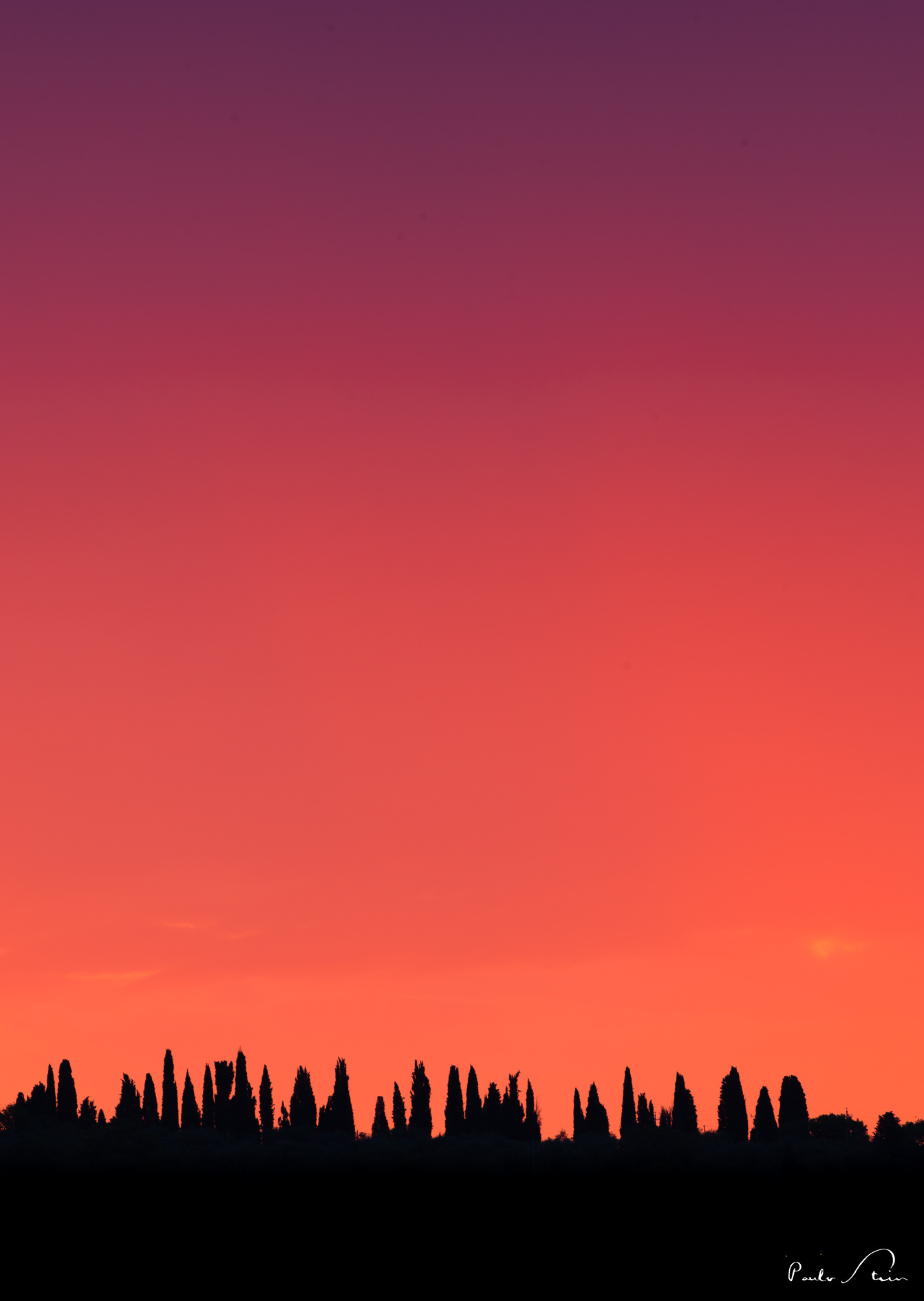 Fogo no Céu - Toscana
