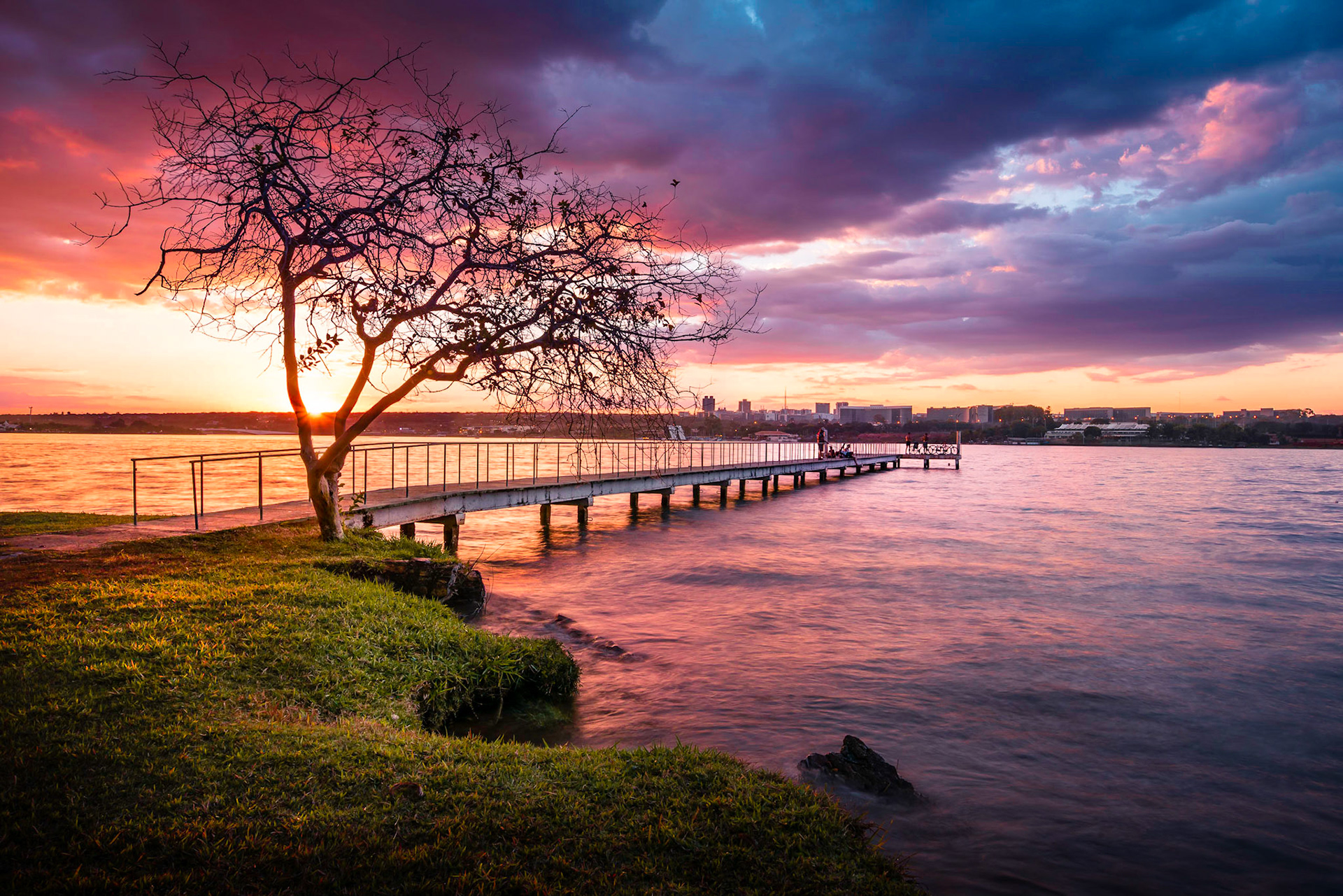 Entardecer na Península