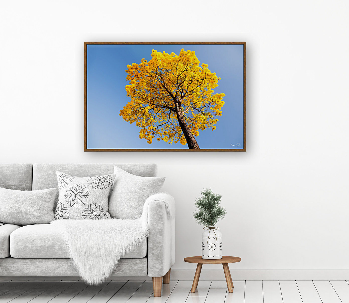 Exemplo de Quadro - Ipê Amarelo